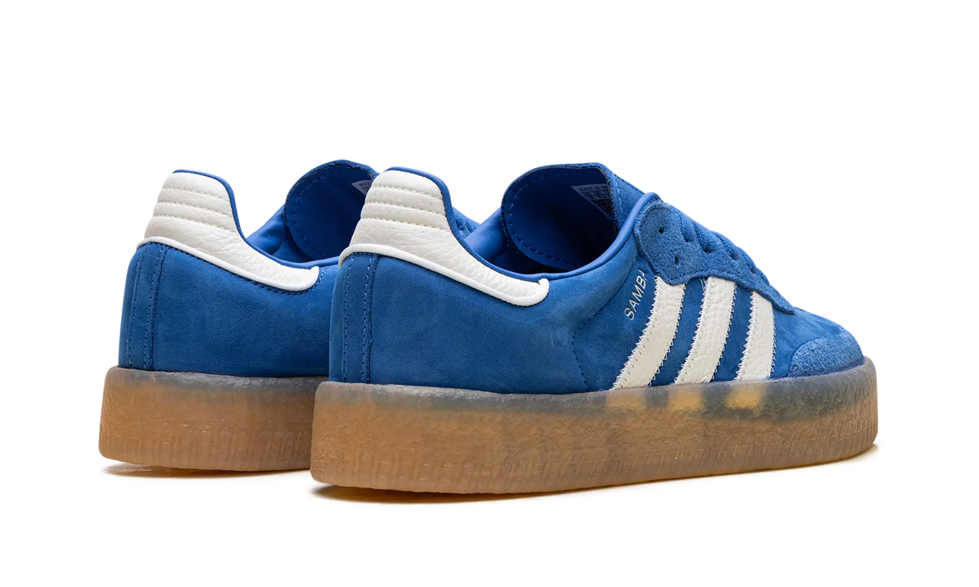 Sambae WMNS "Cloud White Silver Metallic Gum" adidas stylish womens sneakers