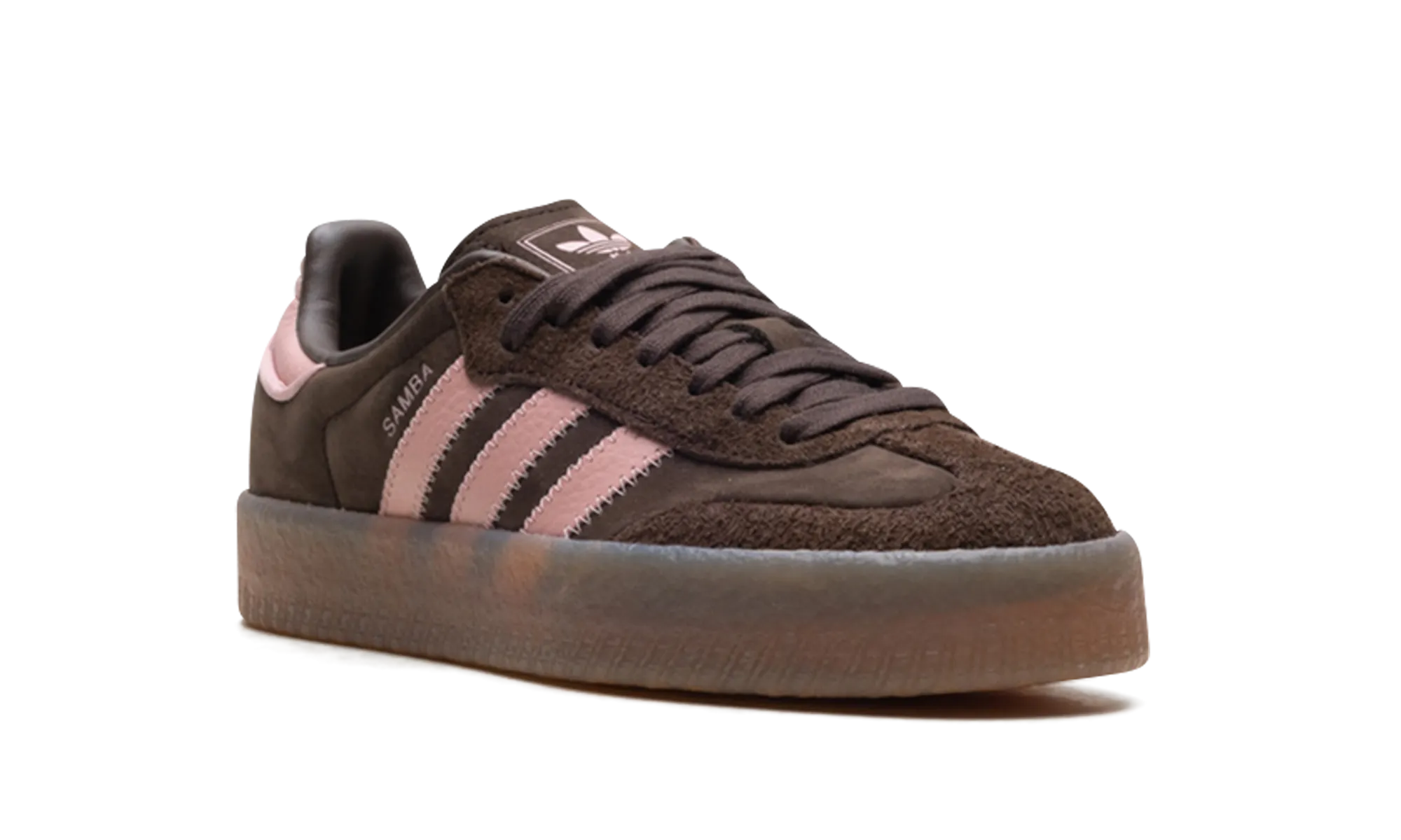 Sambae WMNS "Dark Brown Wonder Mauve" adidas stylish womens sneakers