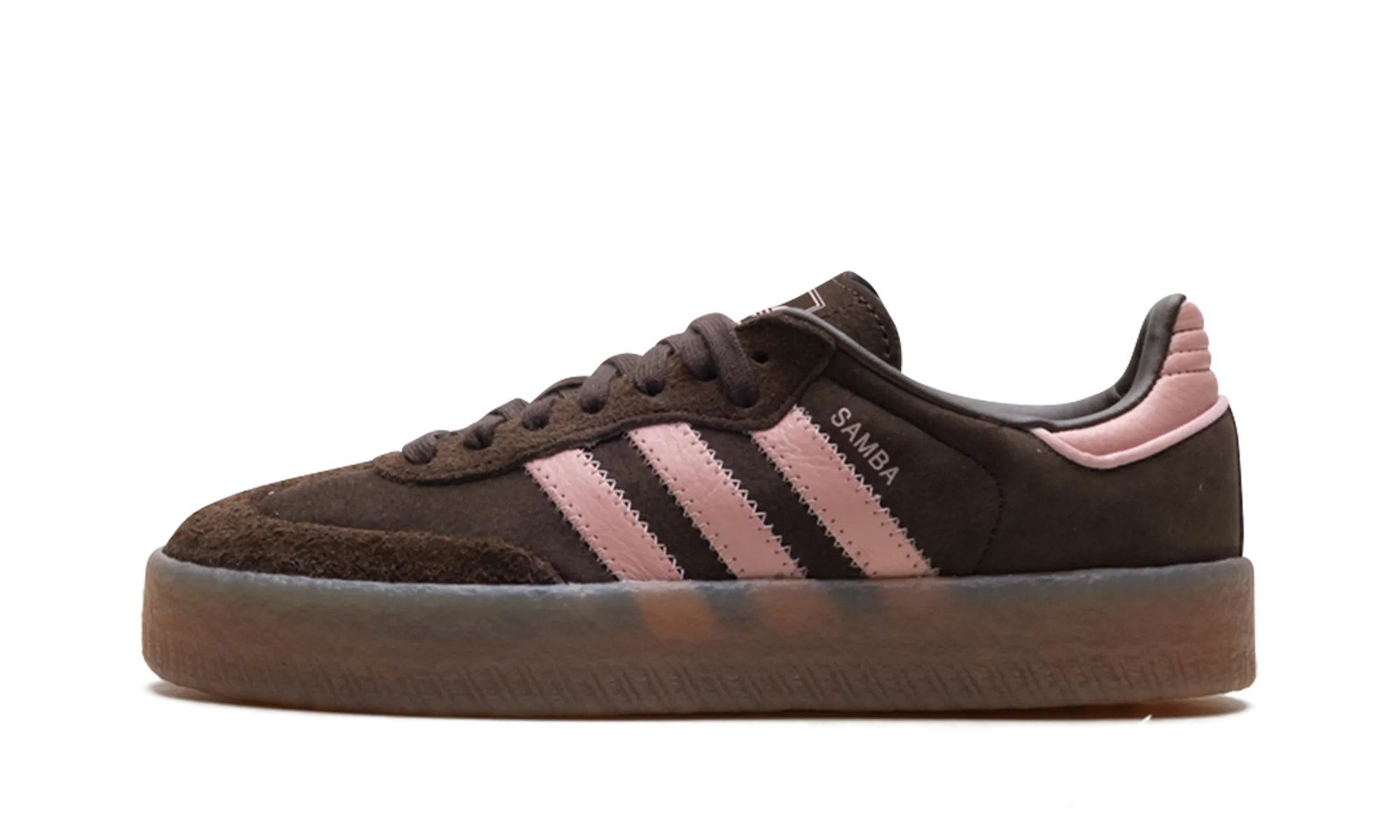 Sambae WMNS "Dark Brown Wonder Mauve" Adidas Women's styles