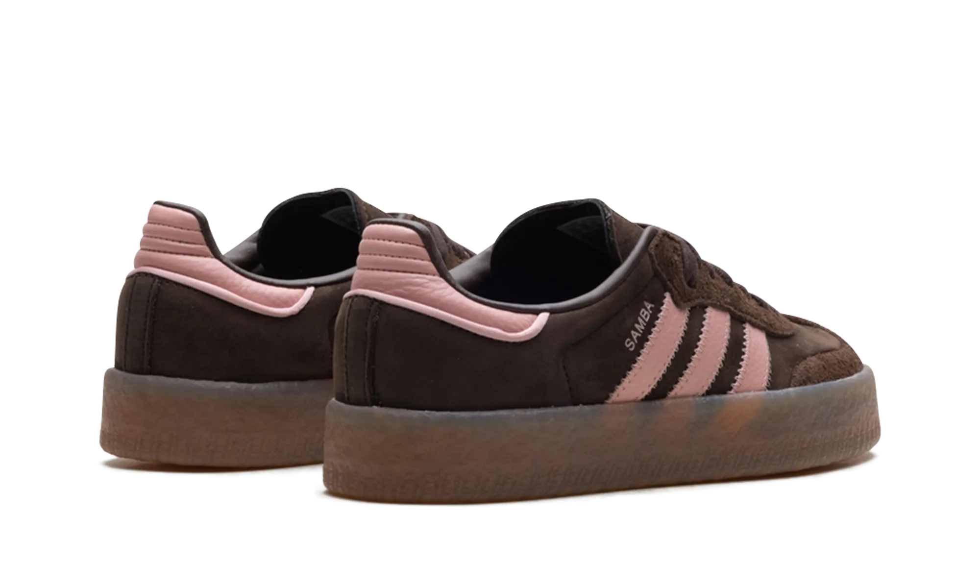 Sambae WMNS "Dark Brown Wonder Mauve" adidas stylish womens sneakers