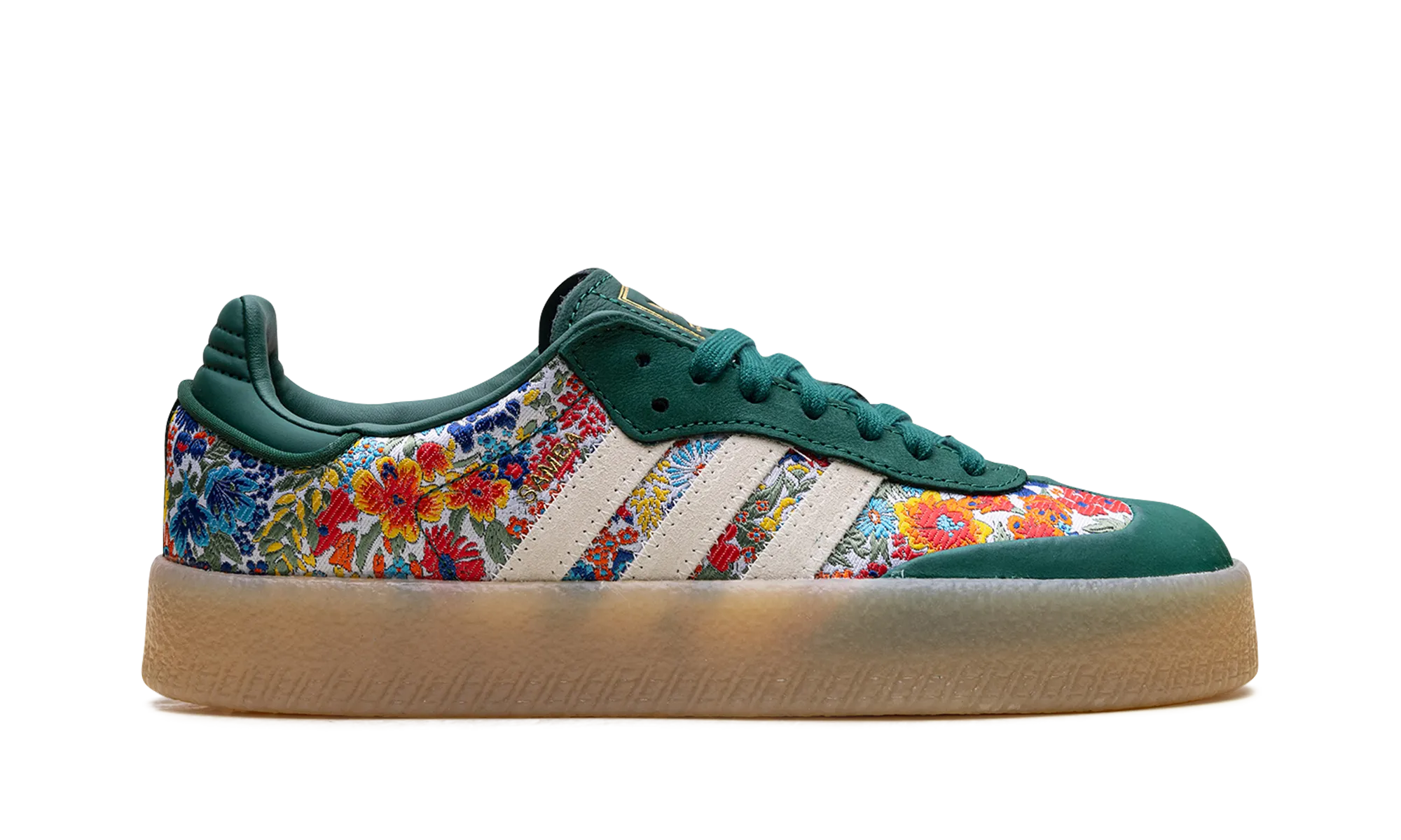 Sambae WMNS "Liberty London Collegiate Green" adidas stylish womens sneakers