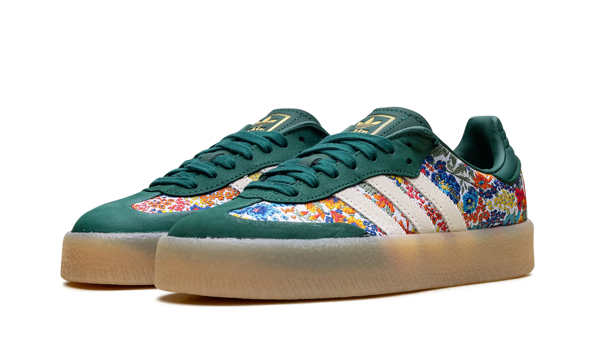 Sambae WMNS "Liberty London Collegiate Green" adidas stylish womens sneakers
