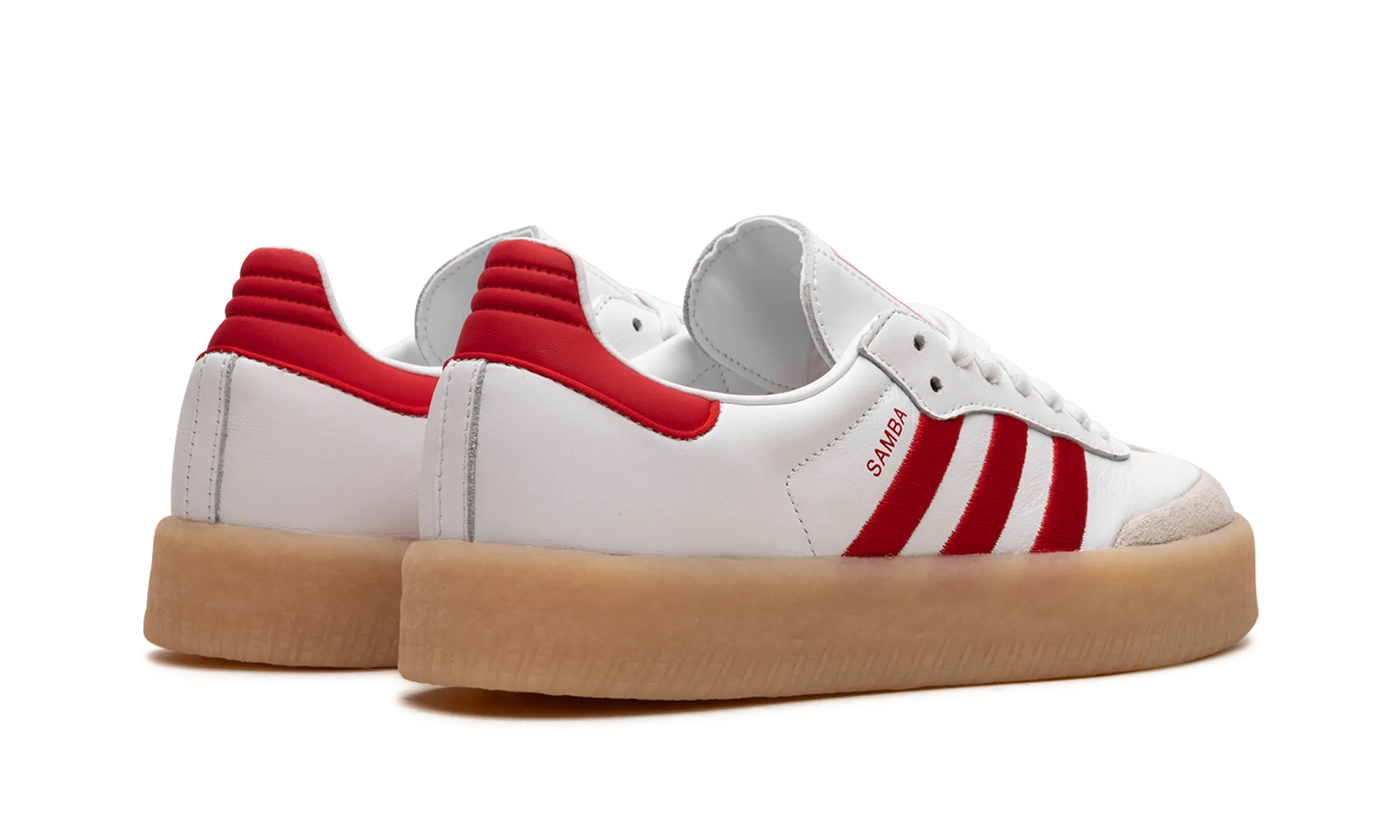 SAMBAE WMNS "White / Red" adidas stylish womens sneakers