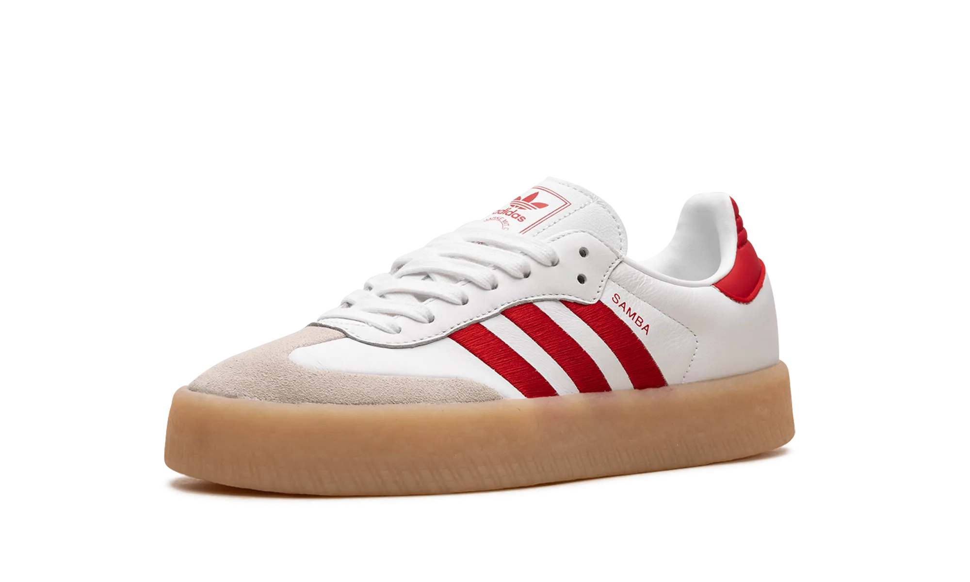 SAMBAE WMNS "White / Red" adidas stylish womens sneakers