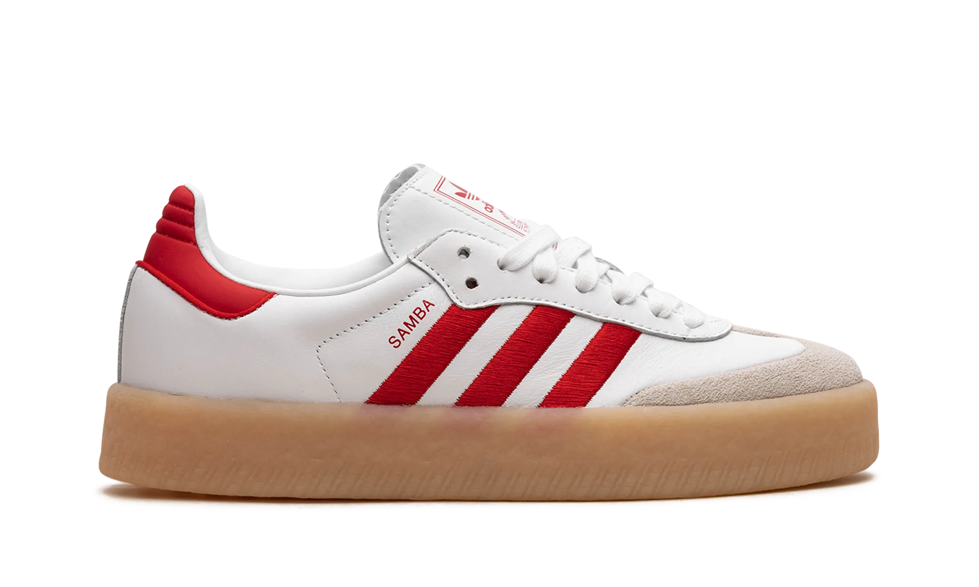 SAMBAE WMNS "White / Red" adidas stylish womens sneakers