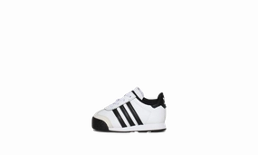 Samoa "White" adidas toddler soft sneakers