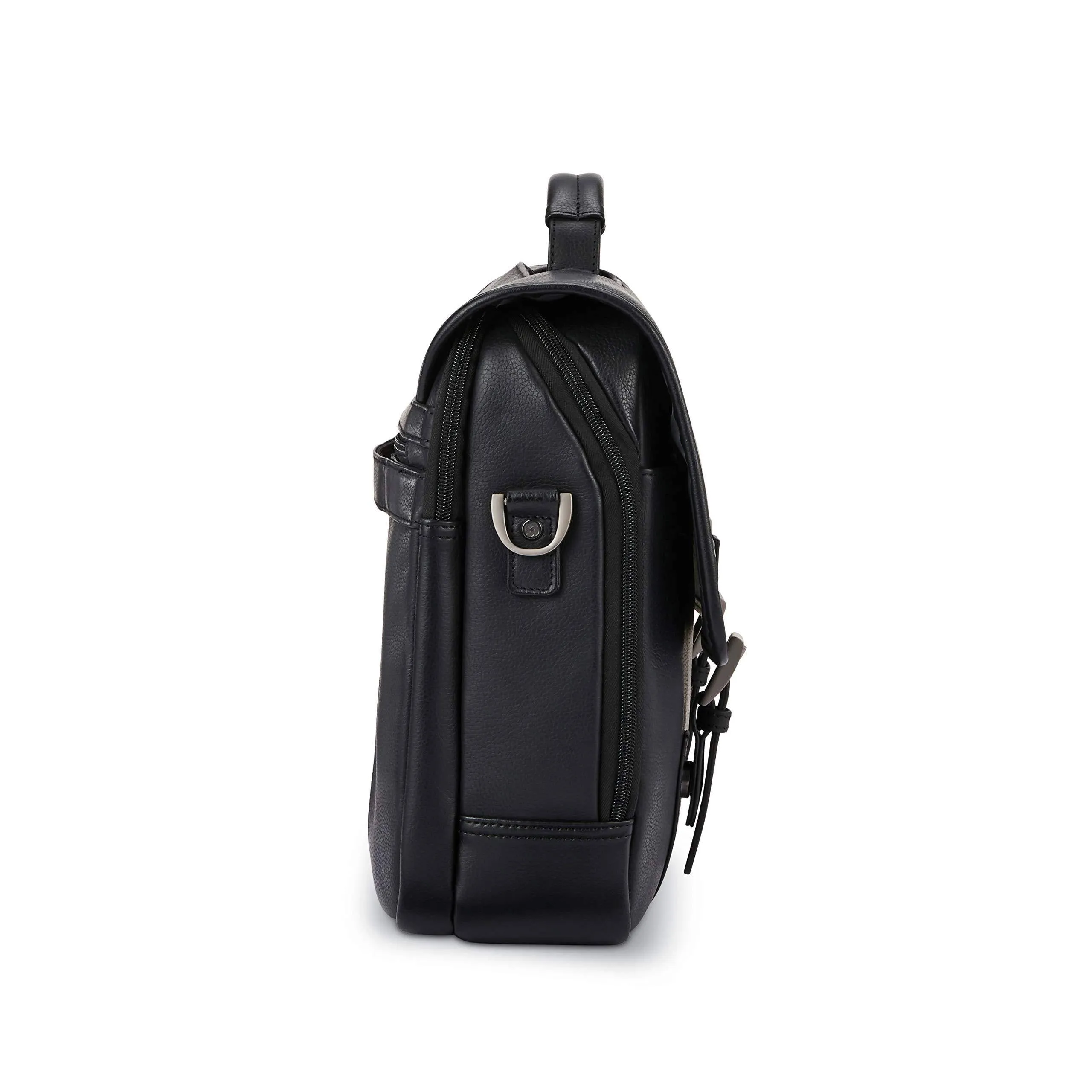 Samsonite Classic Leather Flapover Bags Samsonite