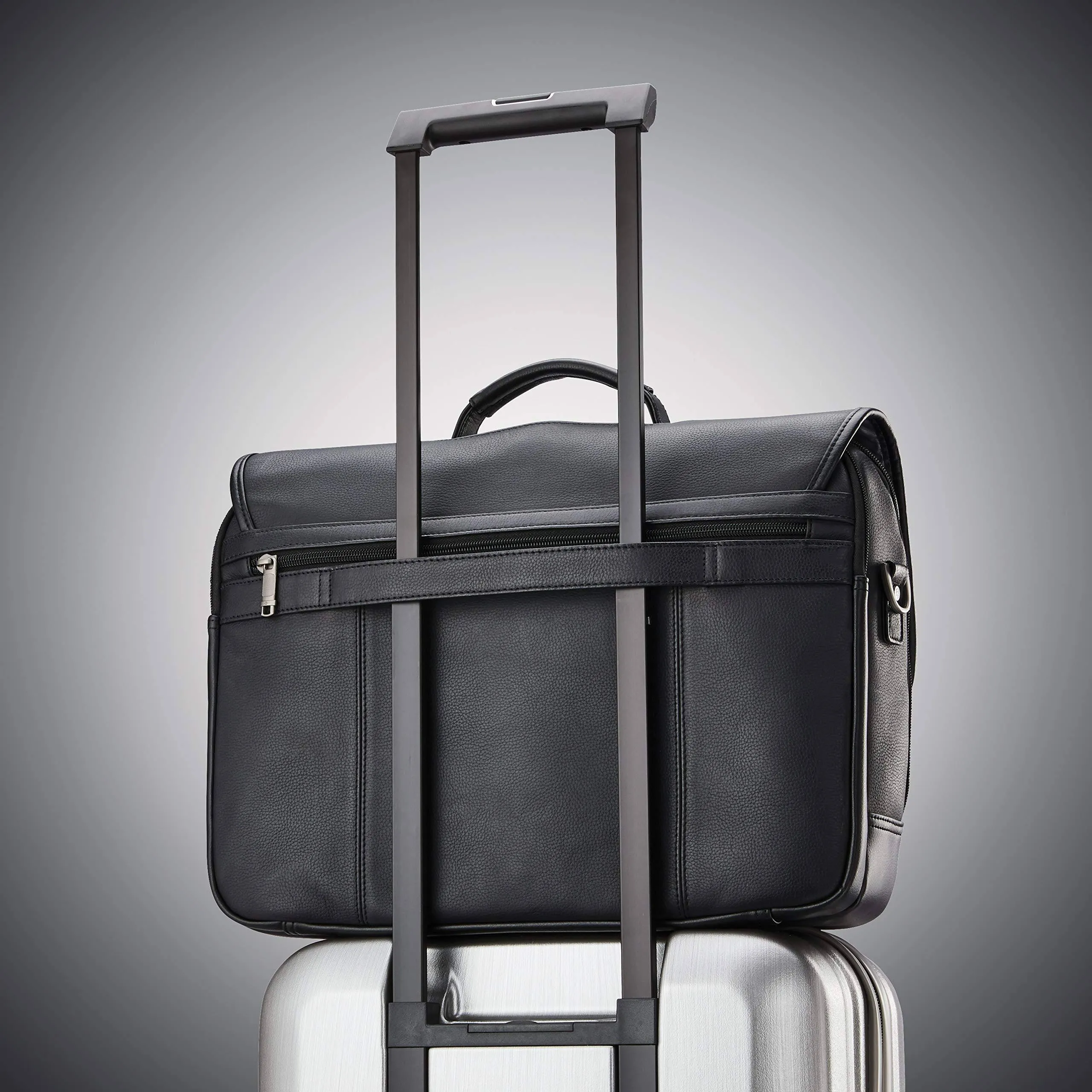 Samsonite Classic Leather Flapover Bags Samsonite