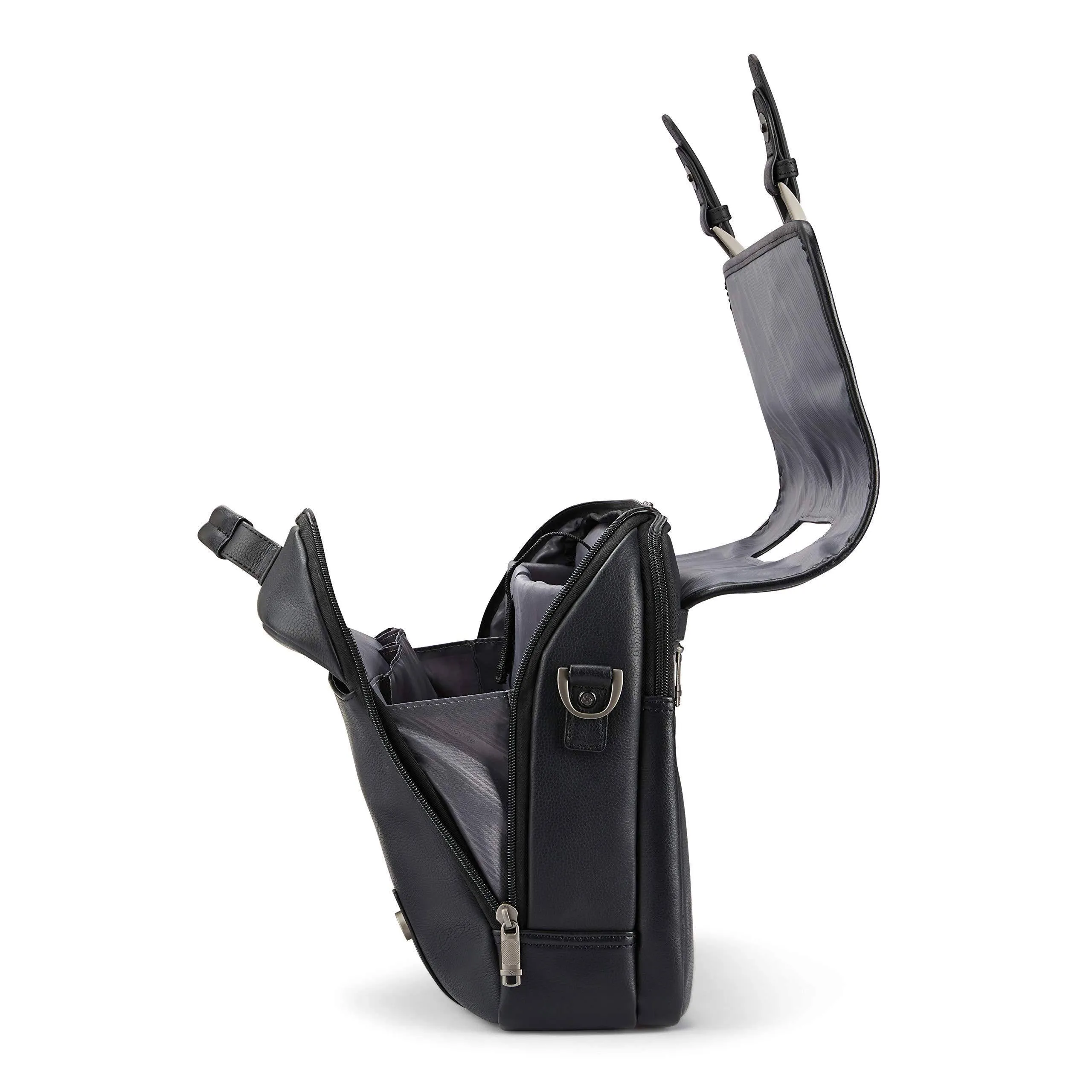 Samsonite Classic Leather Flapover Bags Samsonite