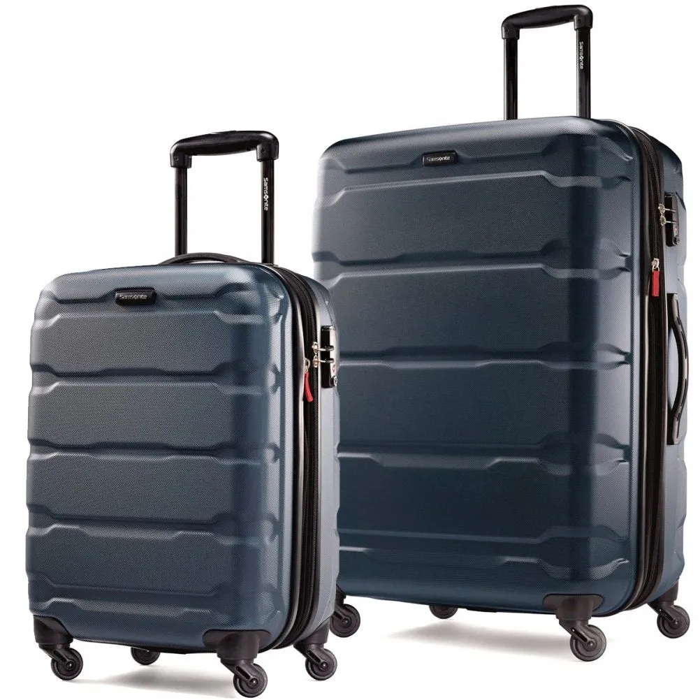 Samsonite Omni PC 2 Piece Set (20"/28") Hardshell 4-Wheel Luggage Sets Bags Samsonite