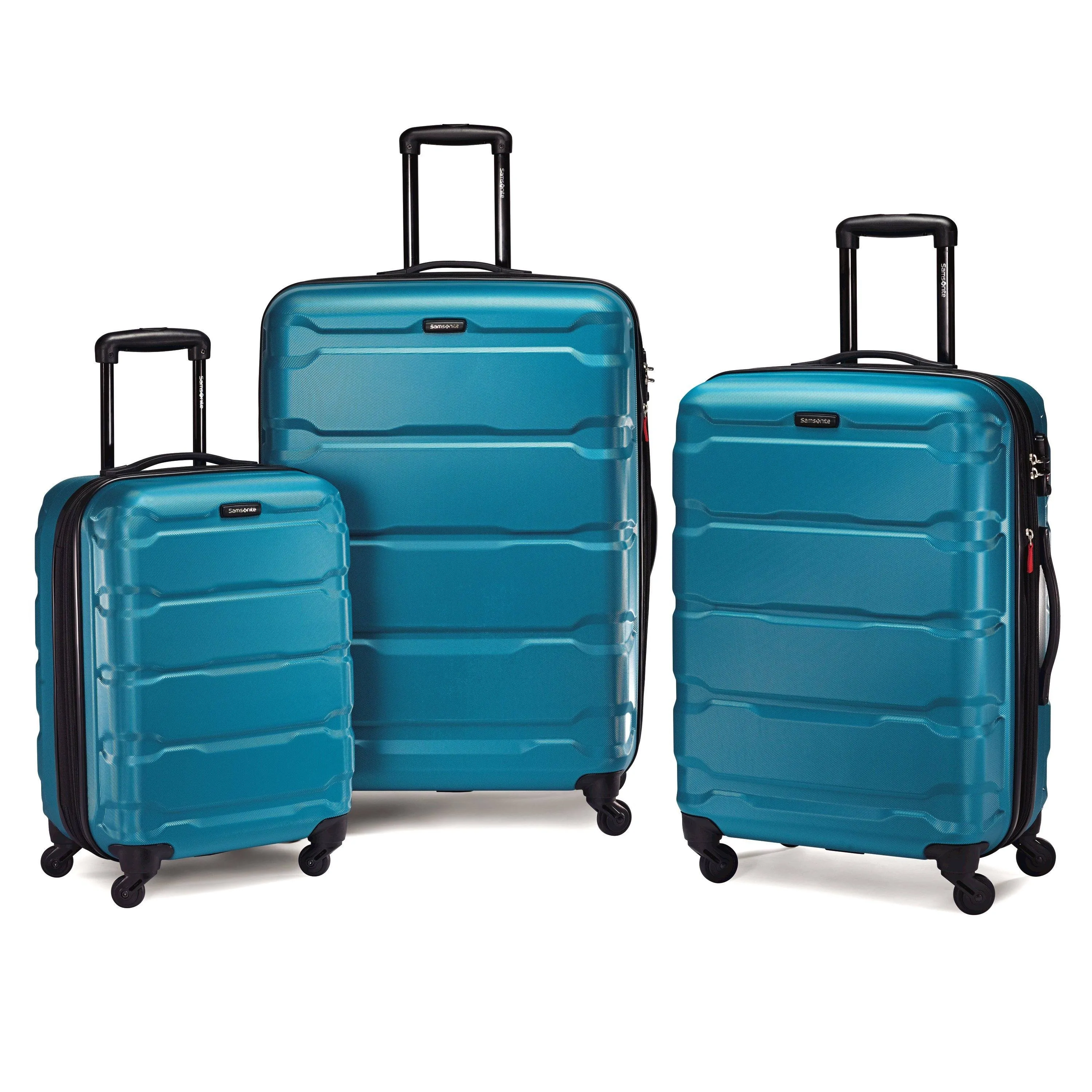 Samsonite Omni PC 3 Piece Set (20"/24"/28") Hardshell 4-Wheel Luggage Sets Bags Samsonite