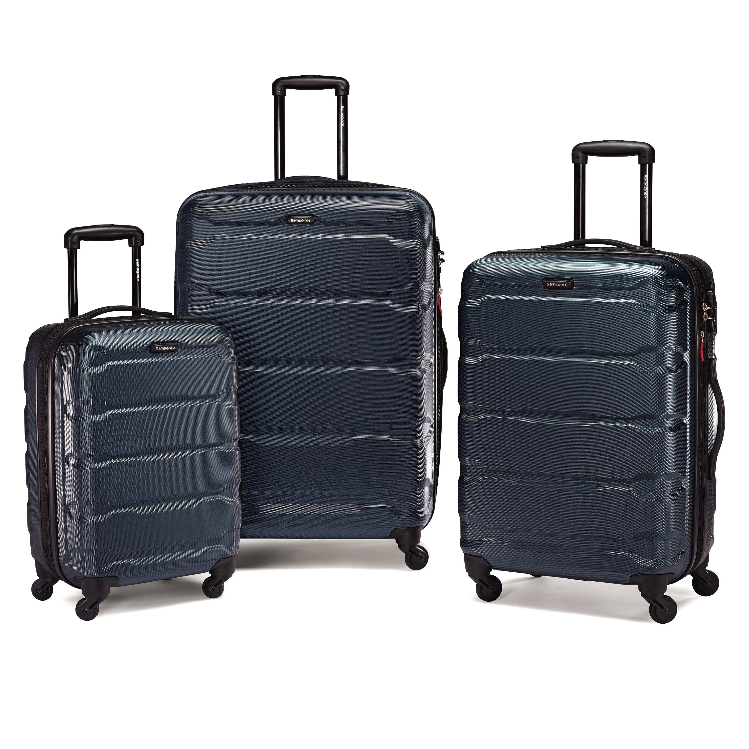 Samsonite Omni PC 3 Piece Set (20"/24"/28") Hardshell 4-Wheel Luggage Sets Bags Samsonite