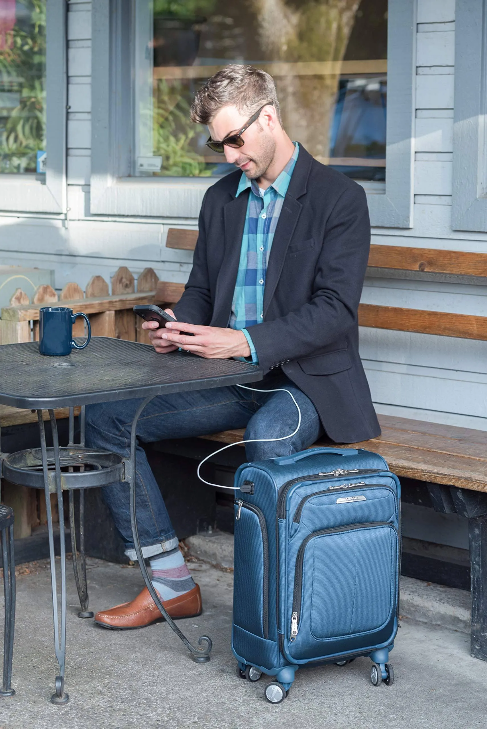 Samsonite SoLyte DLX 20" 4-Wheel Carry-On Luggage Bags Samsonite