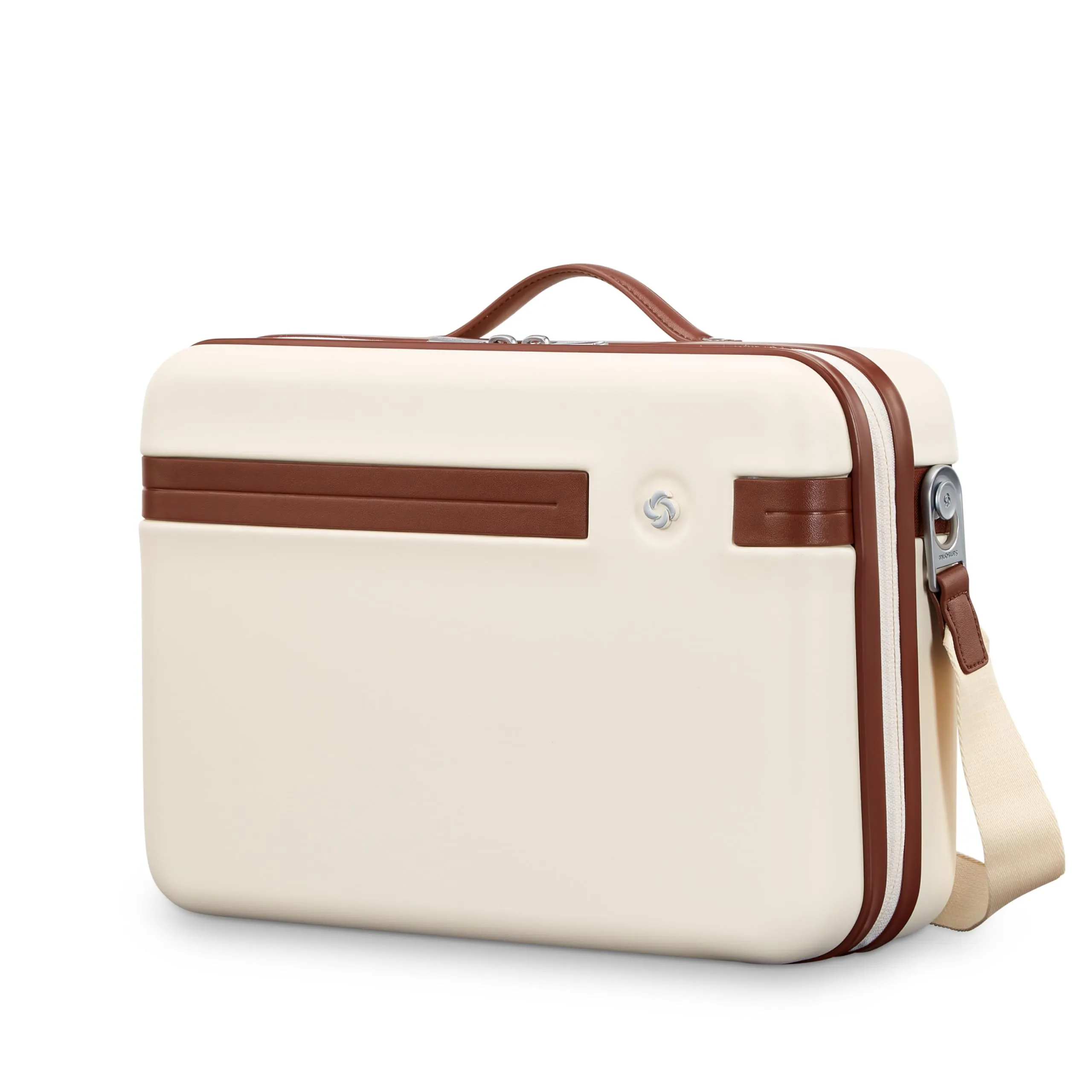 Samsonite Virtuosa Hardside Train Case, Crossbody Travel Makeup Case with Removable Strap Bags Samsonite