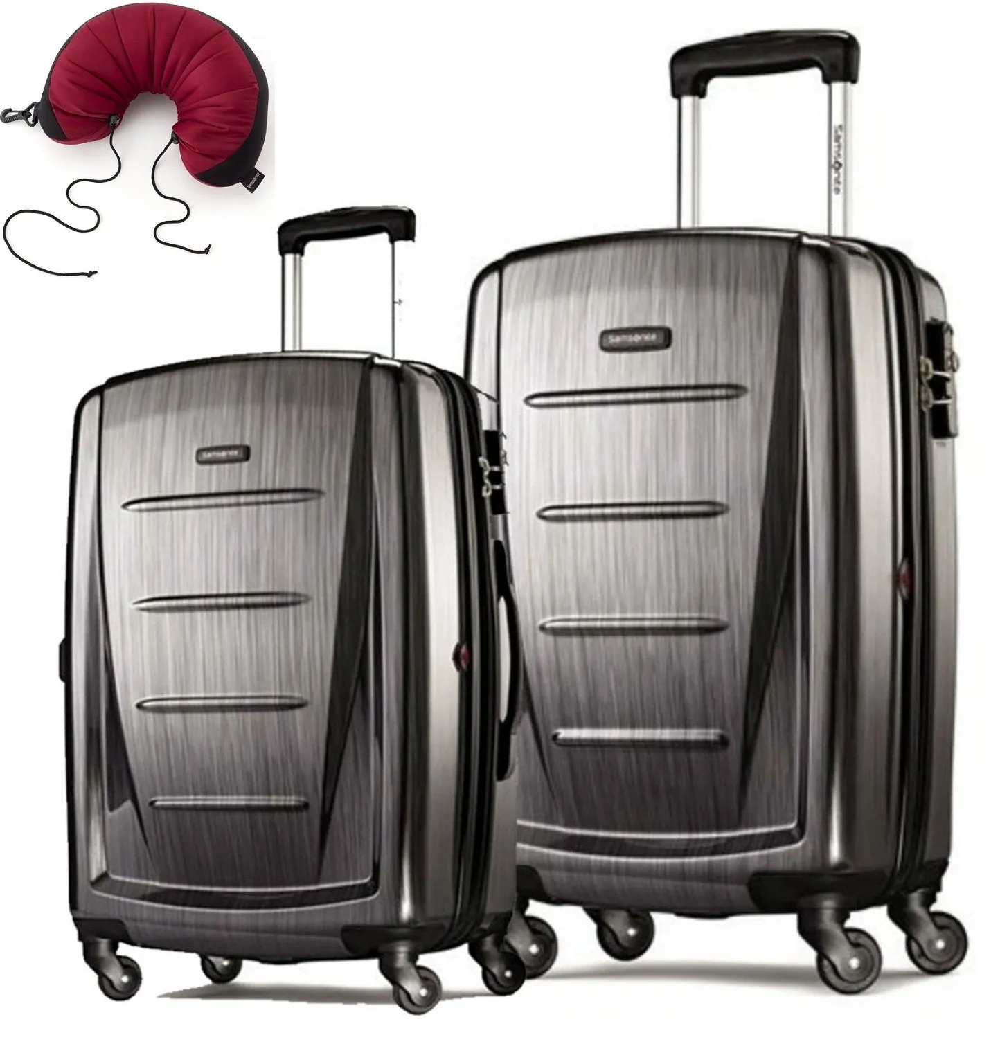 Samsonite Winfield 2 2 Piece Set (20"/28") 4-Wheel Luggage Sets Bags Samsonite