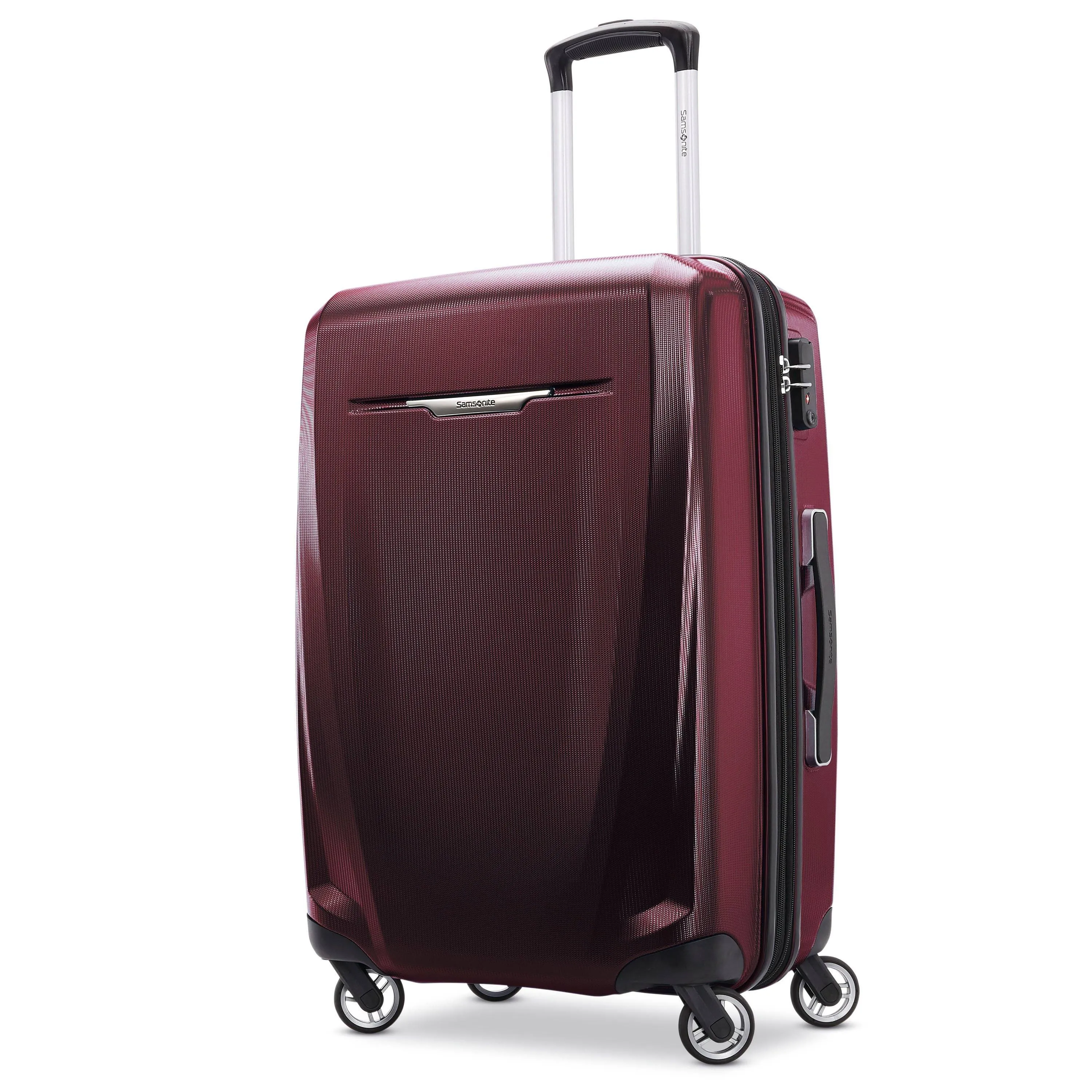 Samsonite Winfield 3 DLX Checked-Medium 25-Inch 4-Wheel Medium Luggage Bags Samsonite