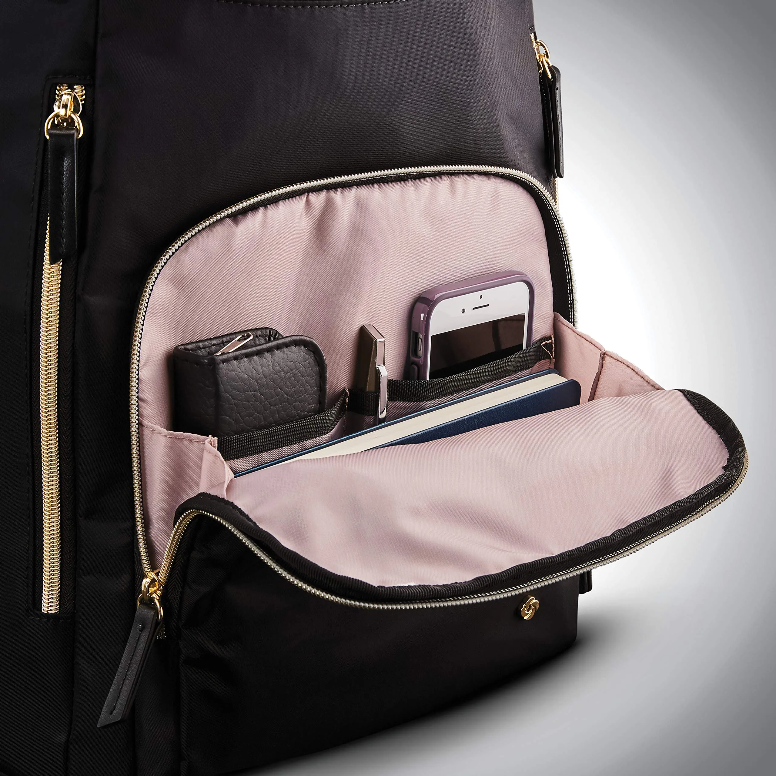 Samsonite Women's Mobile Solution Business Travel - Deluxe Backpack Bags Samsonite
