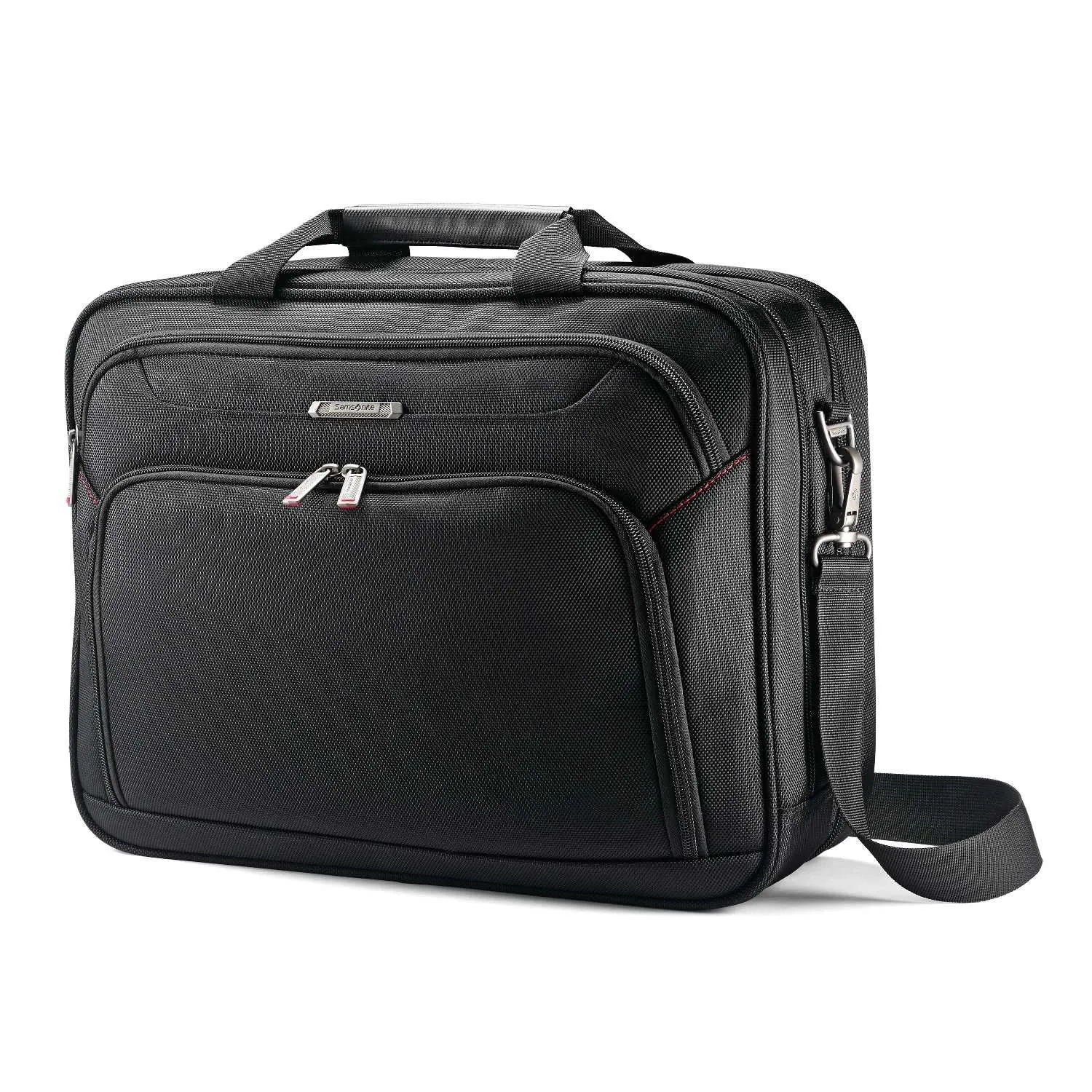 Samsonite Xenon 3.0 Gusset Check-Point Friendly Tech Locker Brief, Black, Double Bags Samsonite