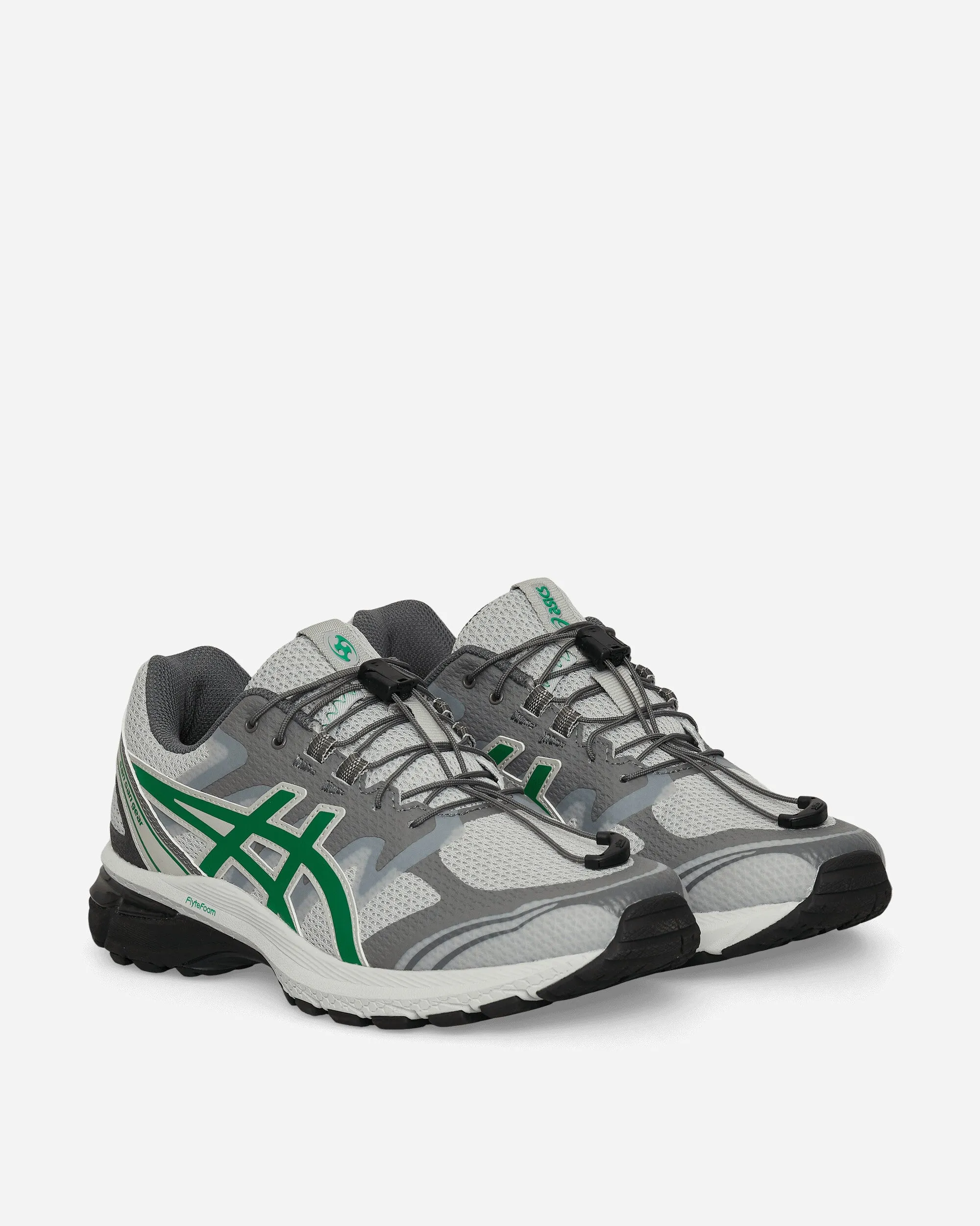 SANSAN GEAR GEL-Terrain Sneakers Grey Violet / Jolly Green Cushion Running