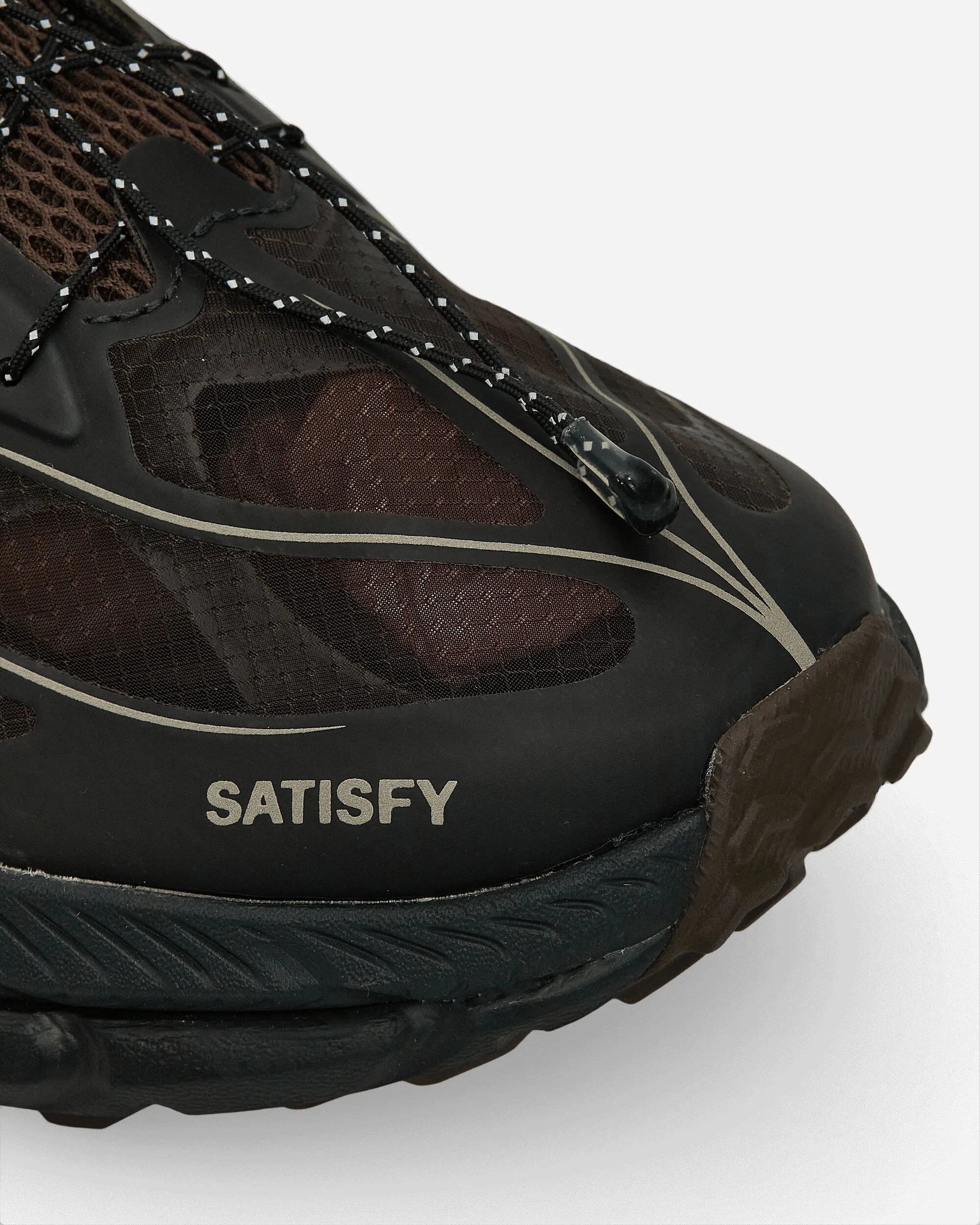 Satisfy Mafate Speed 4 Lite Sneakers Coffee Max Cushion Trainers