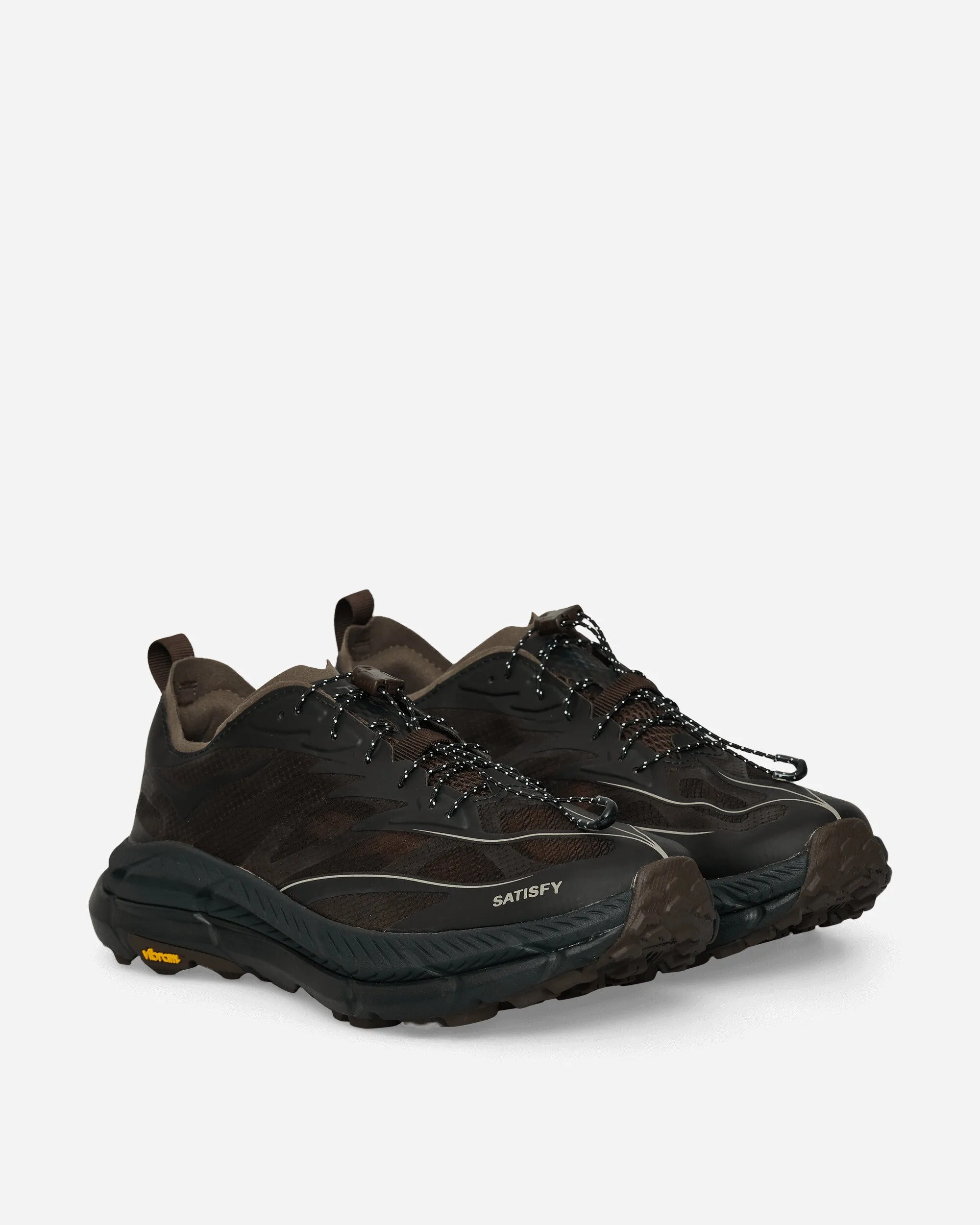 Satisfy Mafate Speed 4 Lite Sneakers Coffee Max Cushion Trainers