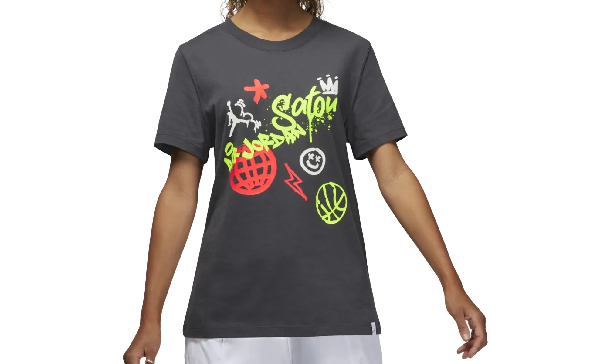 Satou 1985 T-shirt "BLACK" Jordan Women's styles