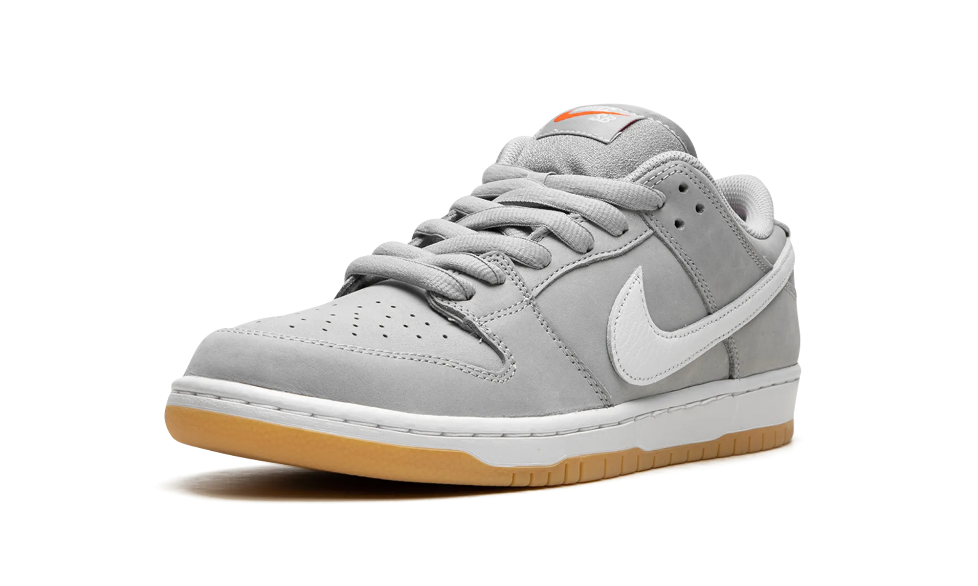 SB Dunk Low Pro ISO "Grey / Gum" nike breathable mens trainers