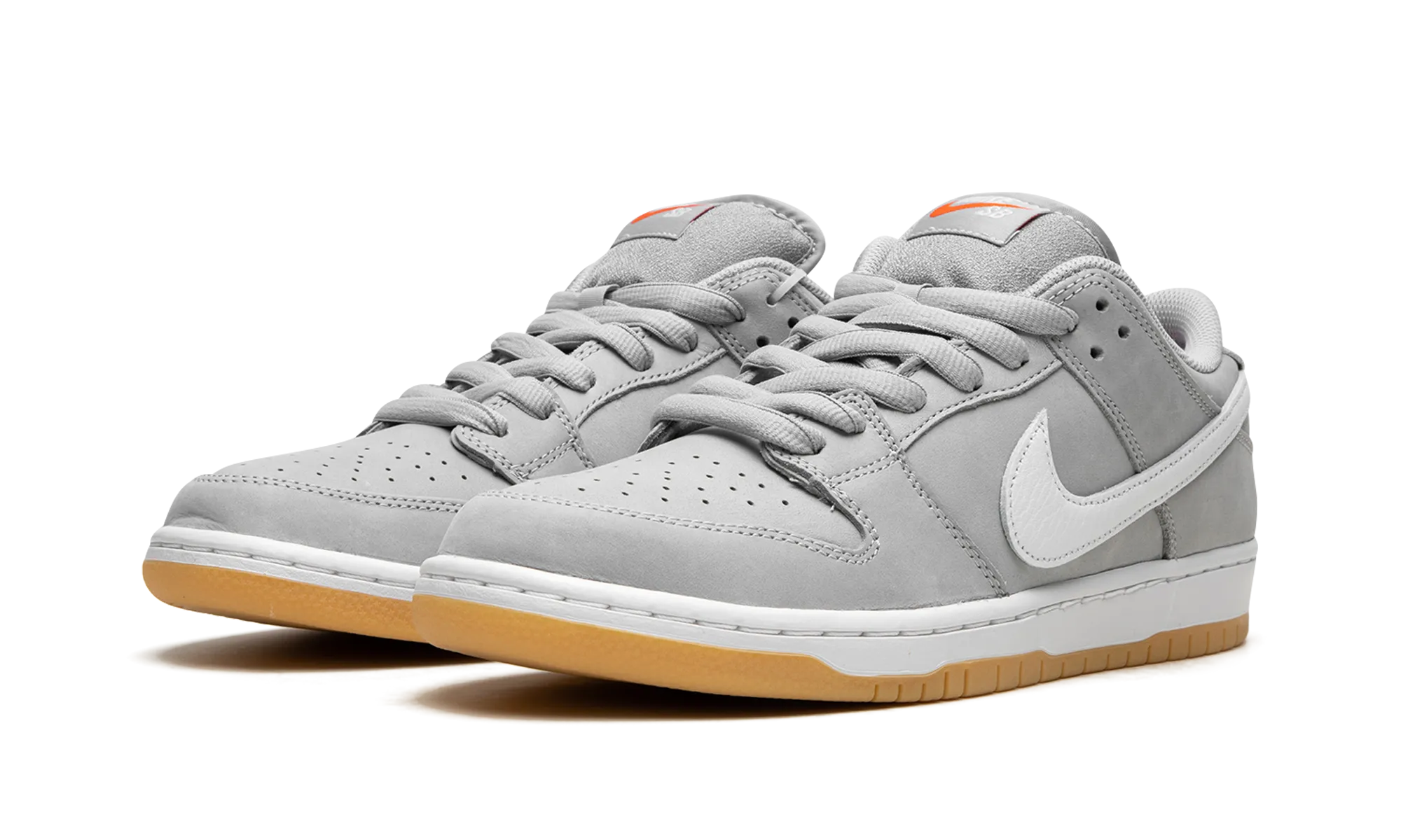 SB Dunk Low Pro ISO "Grey / Gum" nike breathable mens trainers