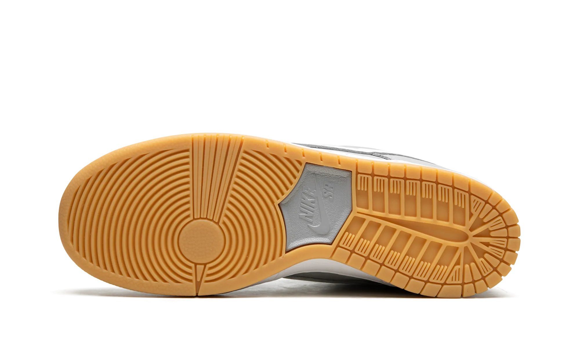 SB Dunk Low Pro ISO "Grey / Gum" nike breathable mens trainers