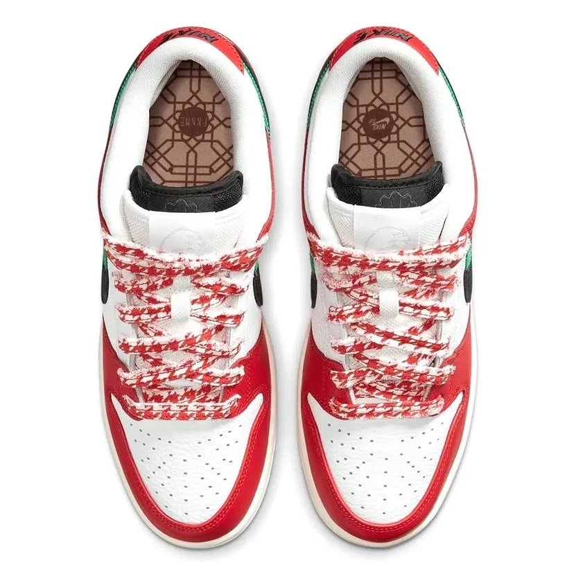 SB Dunk Low Pro QS Habib Chile Red Black White Iconic Sneakers
