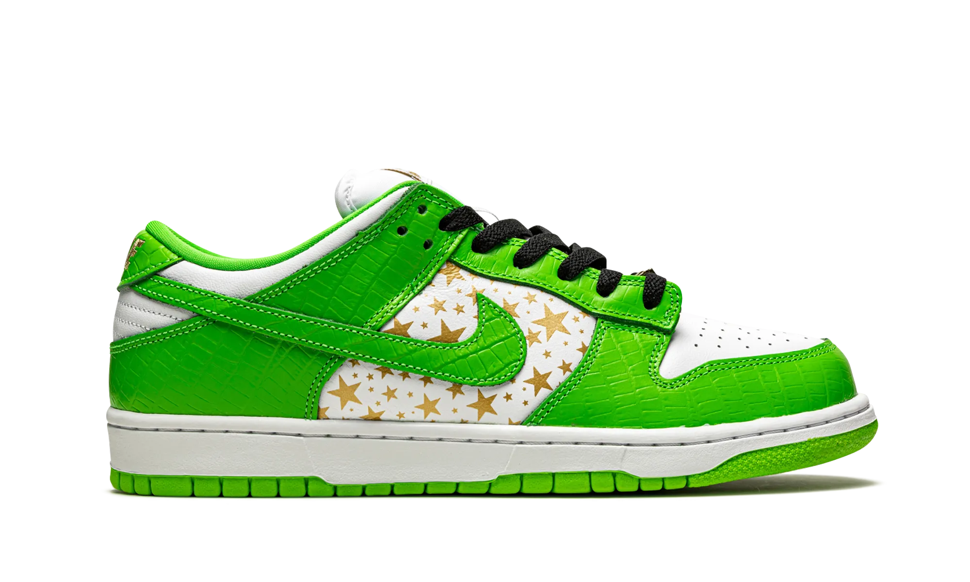 SB Dunk Low "Supreme - Stars - Mean Green" nike breathable mens trainers