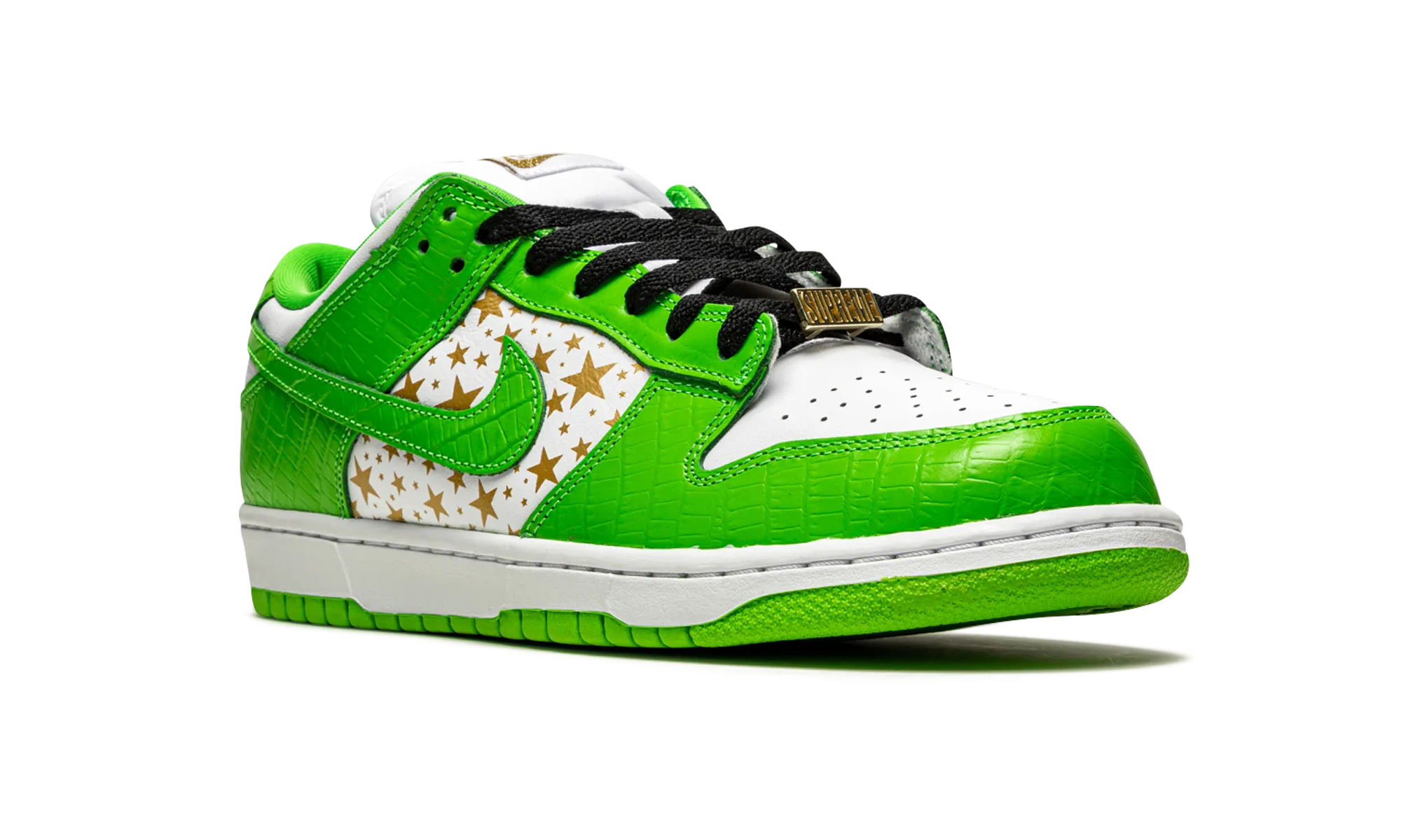 SB Dunk Low "Supreme - Stars - Mean Green" nike breathable mens trainers