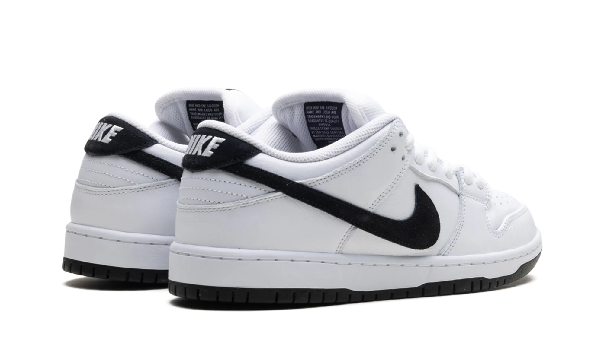 SB Dunk Low "White Black" nike breathable mens trainers