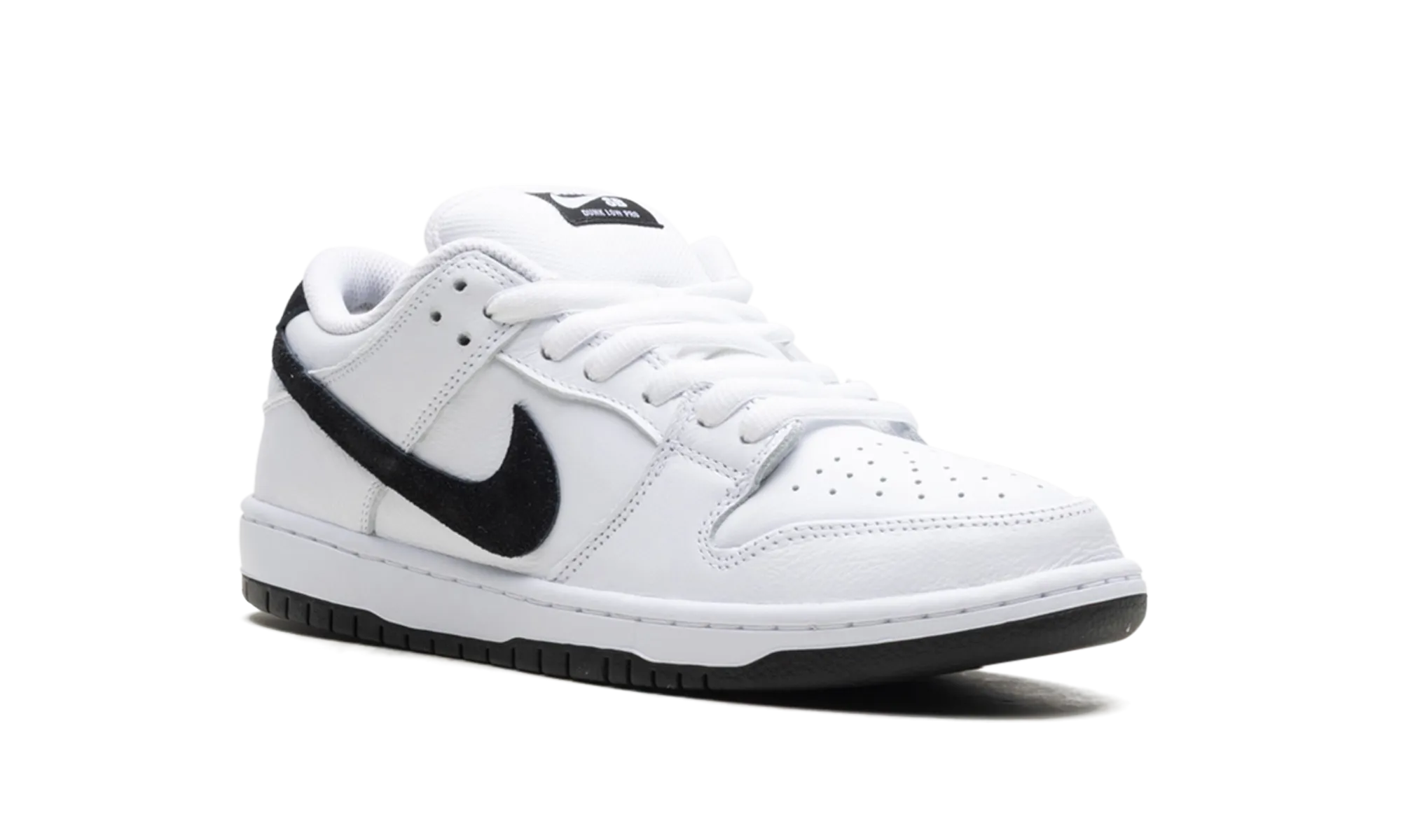 SB Dunk Low "White Black" nike breathable mens trainers