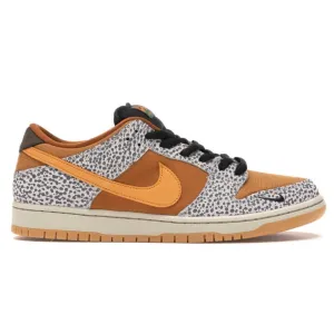 SB Dunk Low Safari Atmos Nike Dunk sneakers with classic silhouette