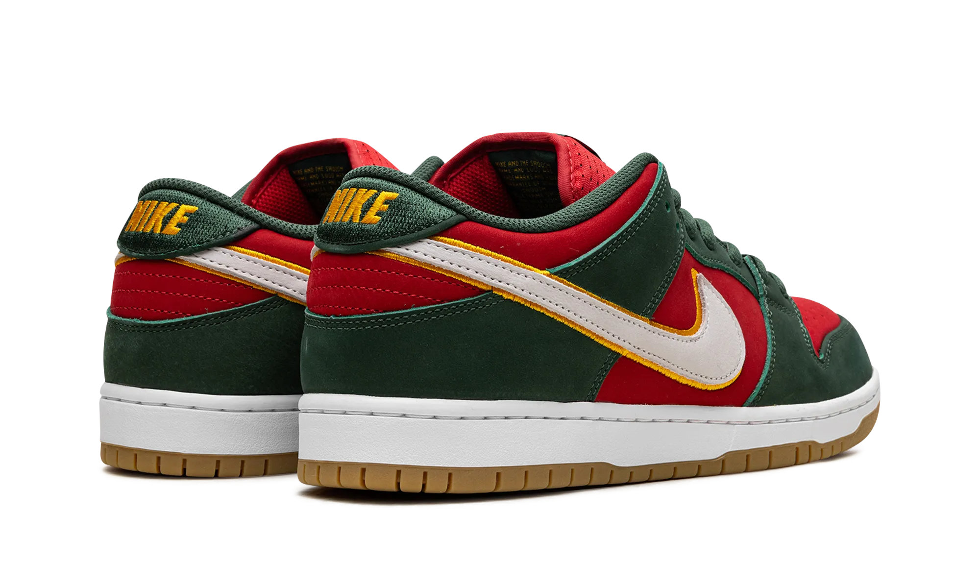 SB Dunk "Seattle Sonics" nike breathable mens trainers