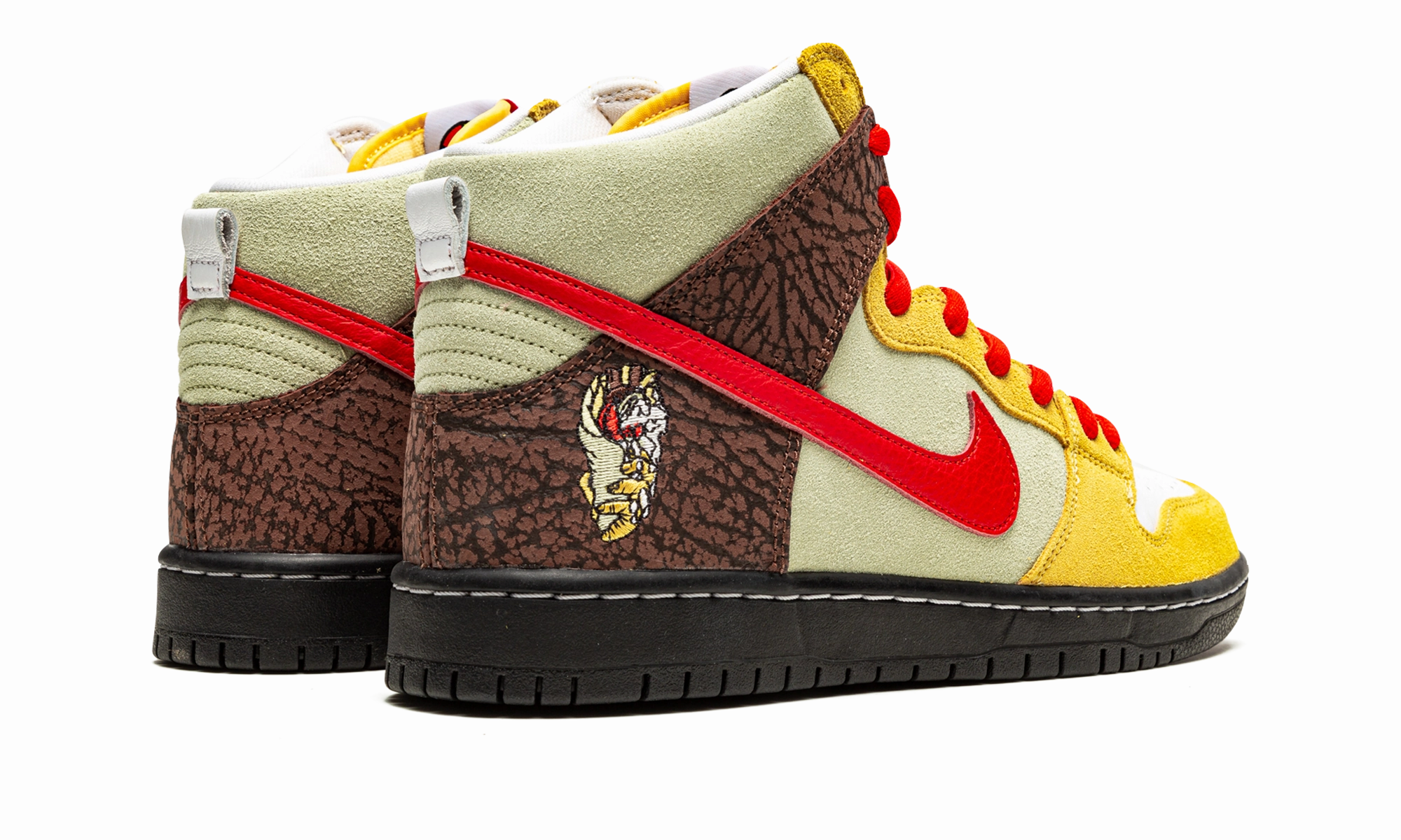 SB Dunk High "Color Skates - Kebab and Destroy" nike sb dunk skateboarding shoes
