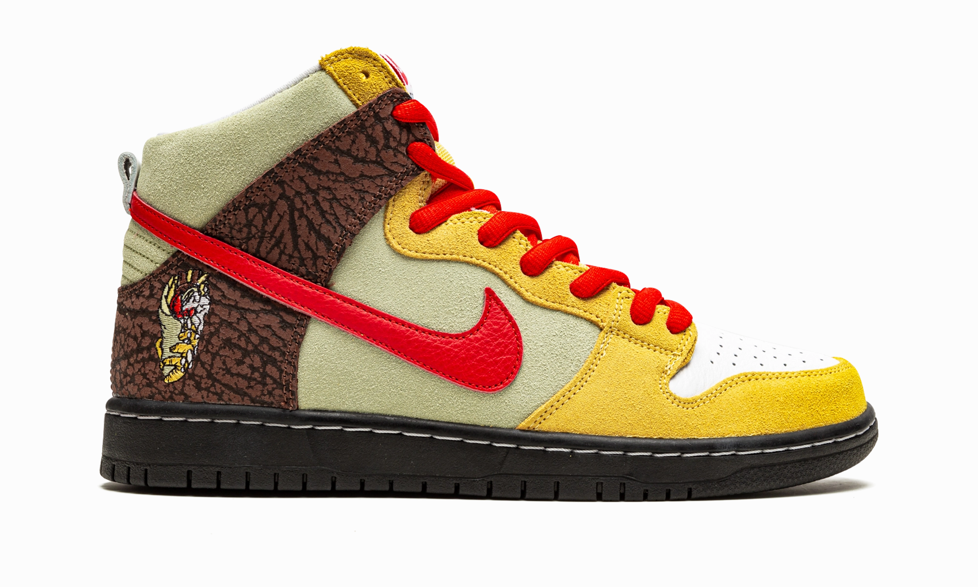 SB Dunk High "Color Skates - Kebab and Destroy" nike sb dunk skateboarding shoes