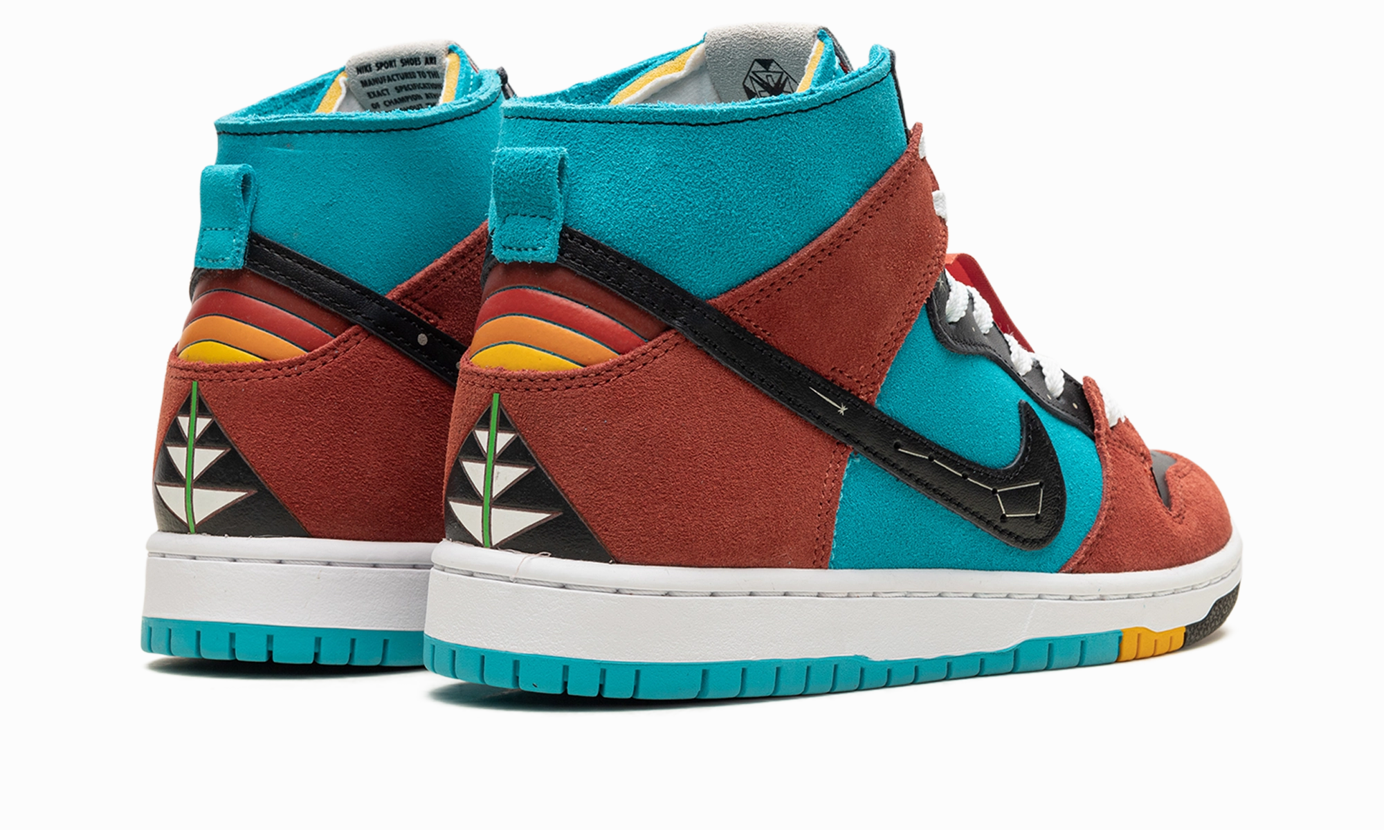 SB Dunk High "Di'orr Greenwood" nike sb dunk skateboarding shoes