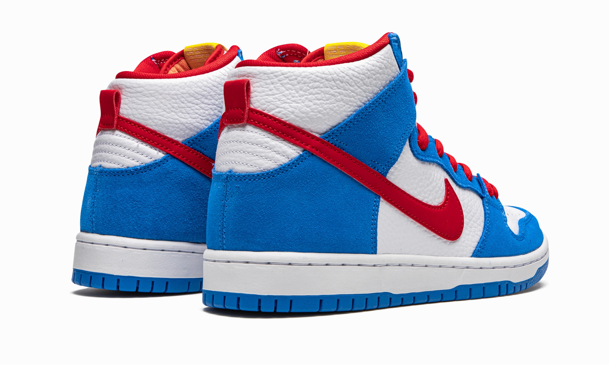 SB Dunk High "Doraemon" nike sb dunk skateboarding shoes