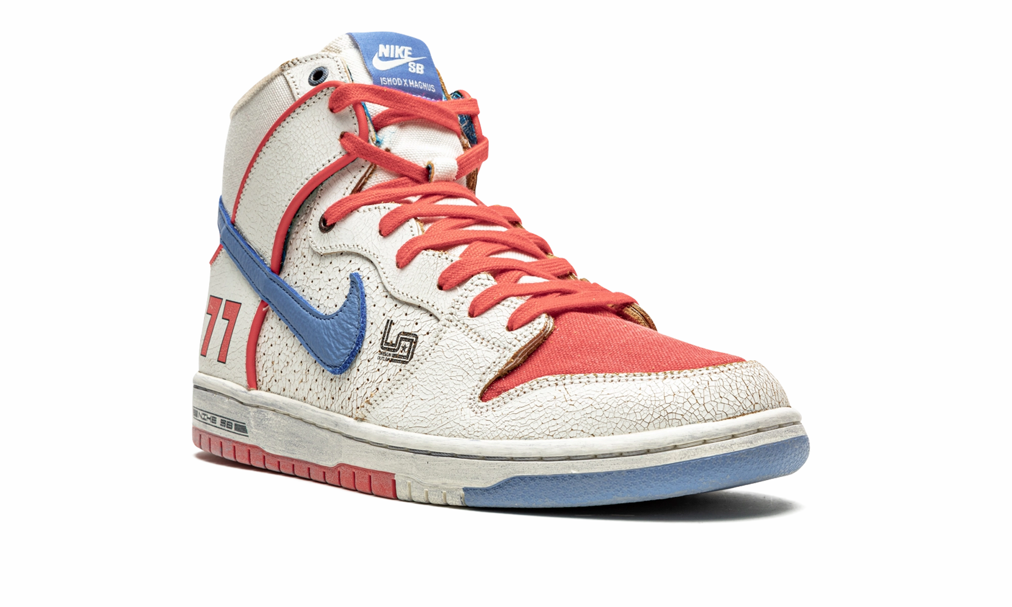 SB Dunk High "Ishod Wair x Magnus Walker" nike sb dunk skateboarding shoes