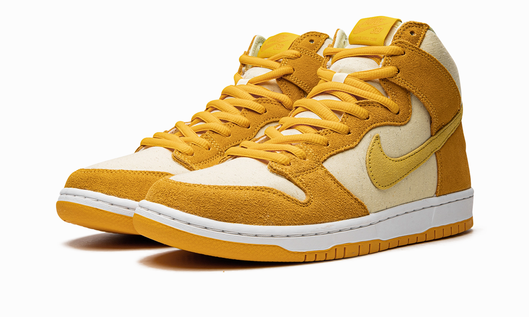 SB Dunk High "Pineapple" nike sb dunk skateboarding shoes