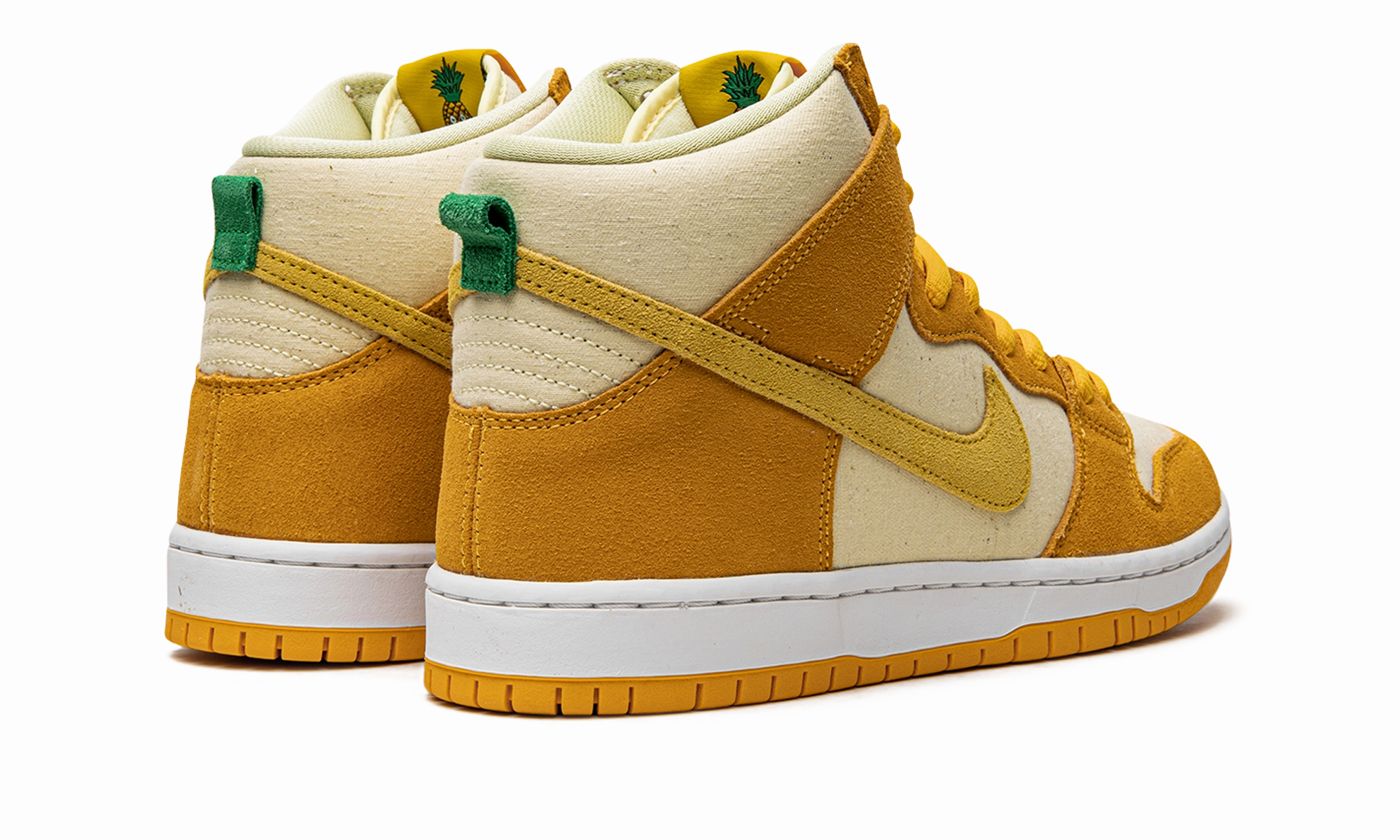 SB Dunk High "Pineapple" nike sb dunk skateboarding shoes