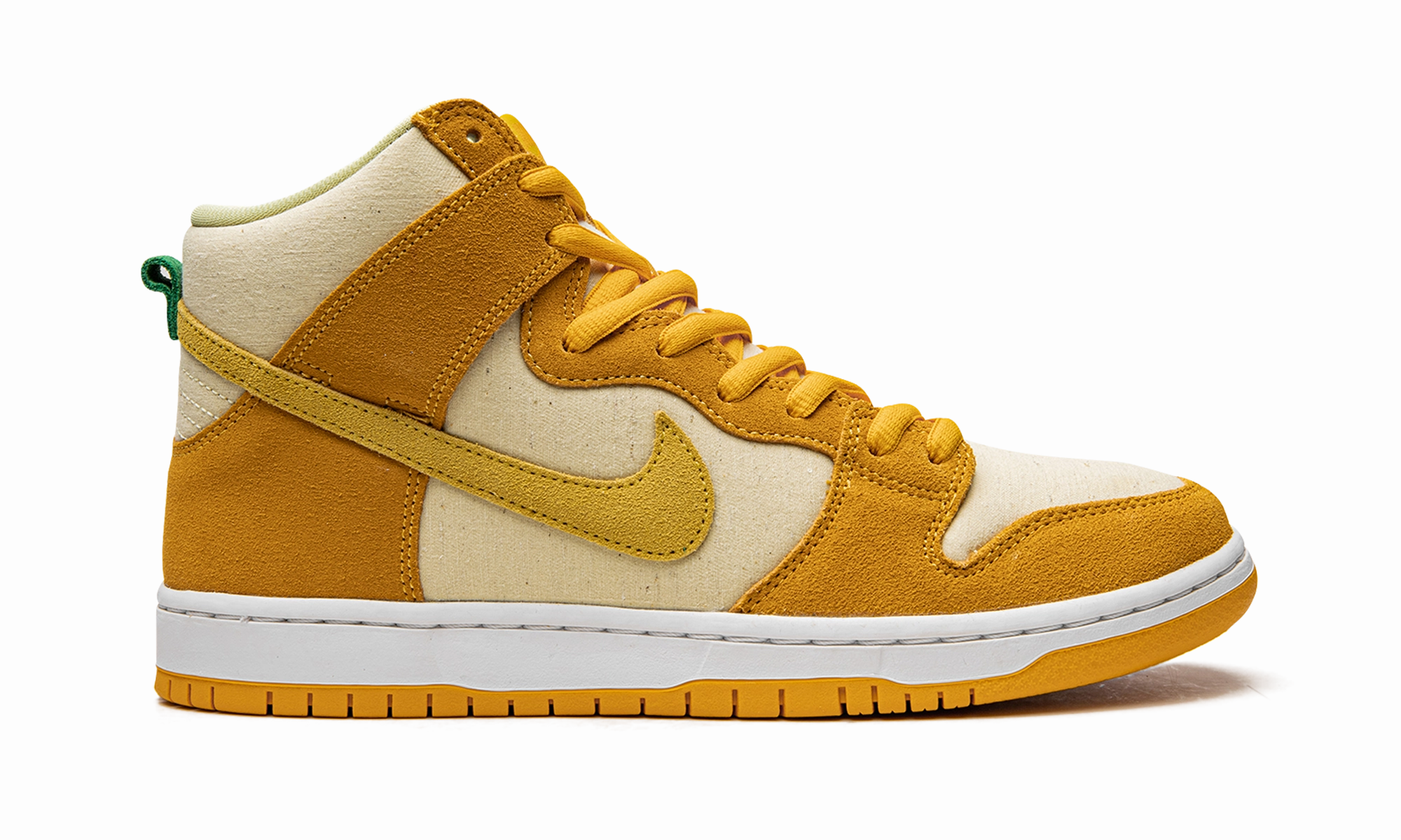 SB Dunk High "Pineapple" nike sb dunk skateboarding shoes