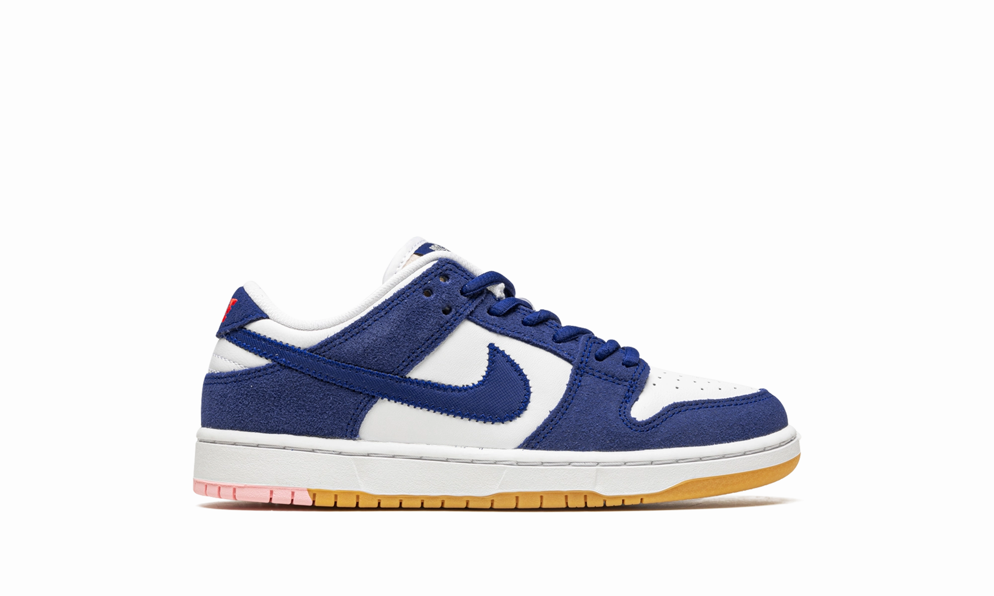 SB Dunk Low PS "Los Angeles Dodgers" nike preschool slip-on sneakers