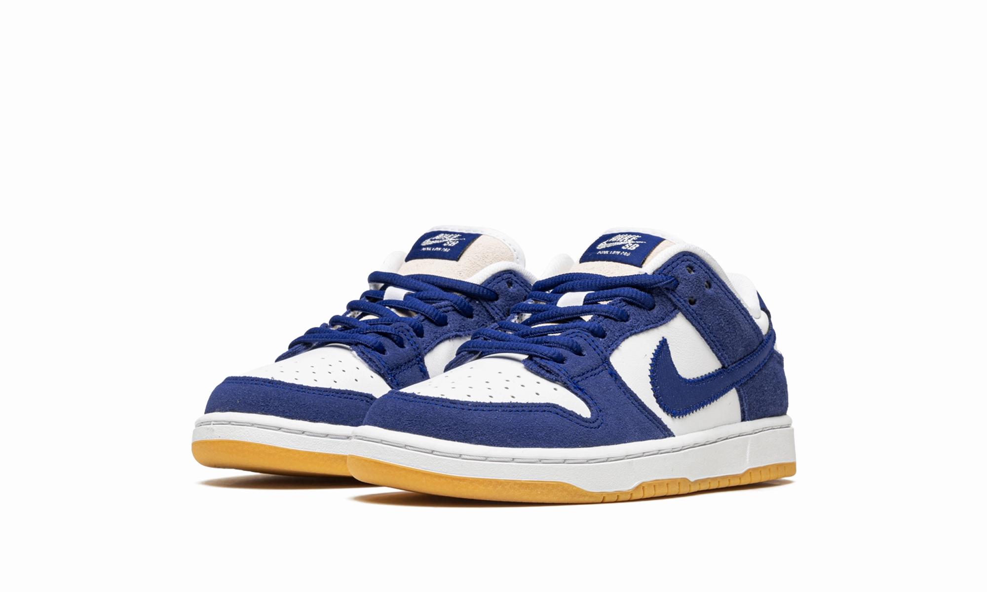 SB Dunk Low PS "Los Angeles Dodgers" nike preschool slip-on sneakers
