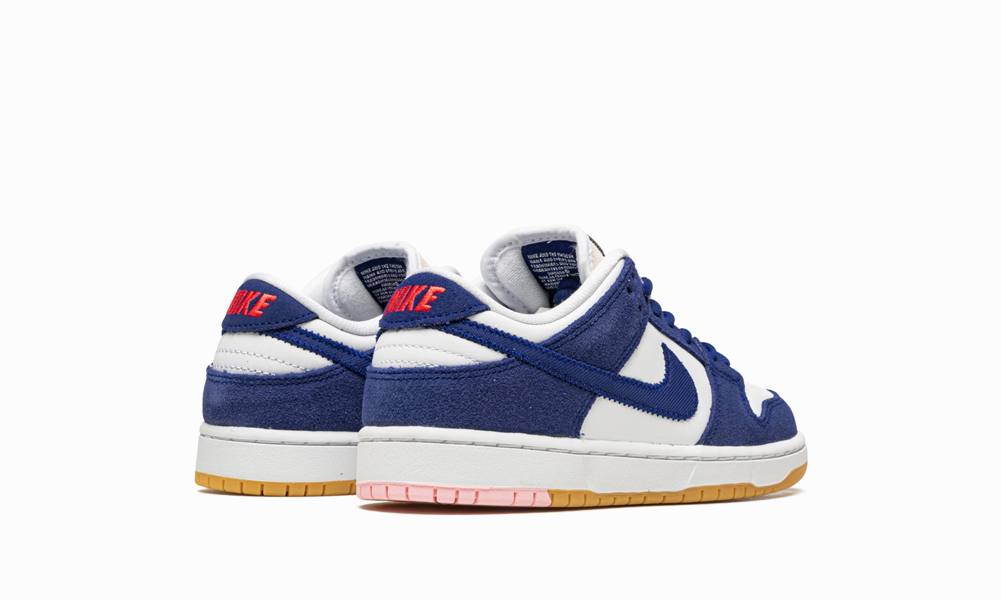 SB Dunk Low PS "Los Angeles Dodgers" nike preschool slip-on sneakers
