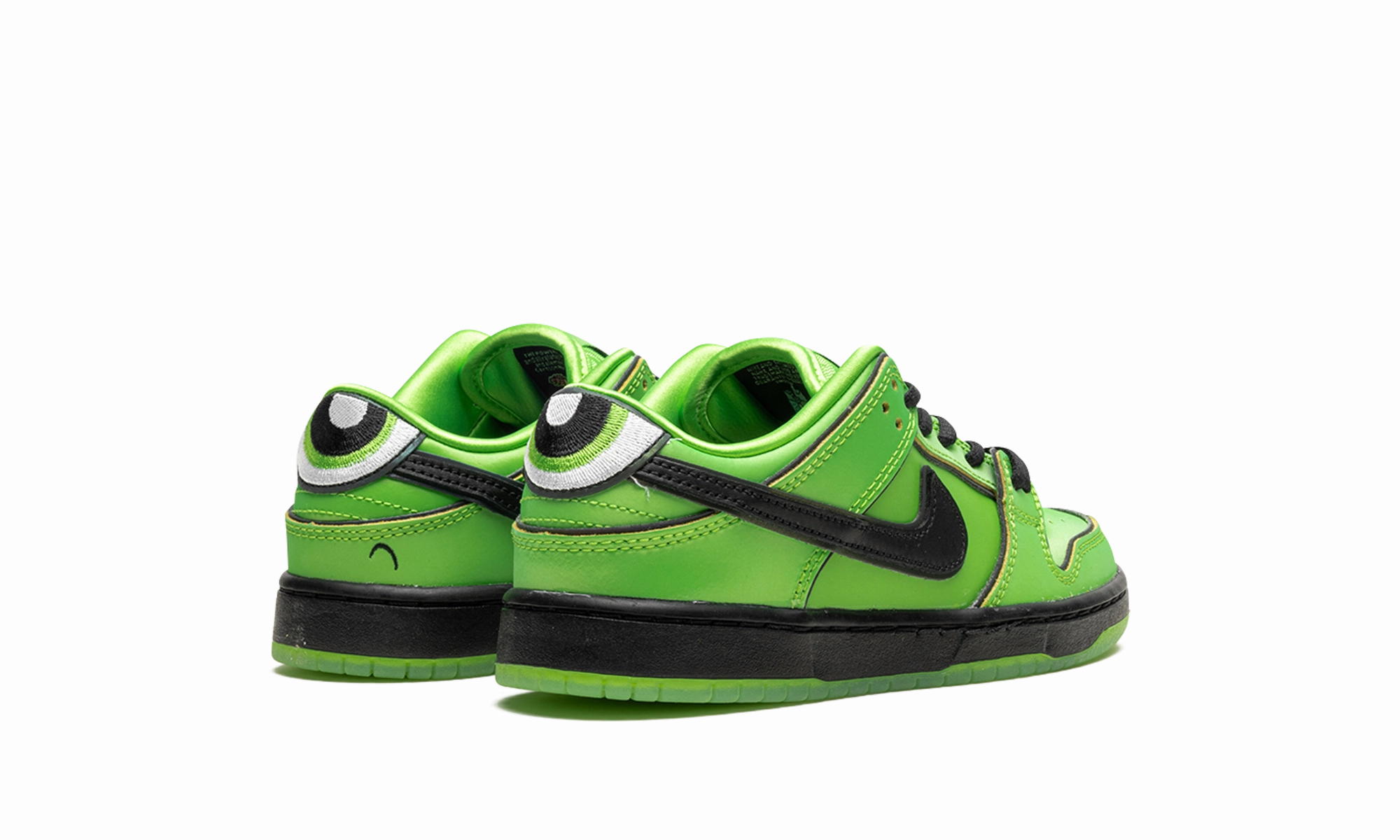 SB Dunk Low PS "Powerpuff Girls - Buttercup" nike preschool slip-on sneakers