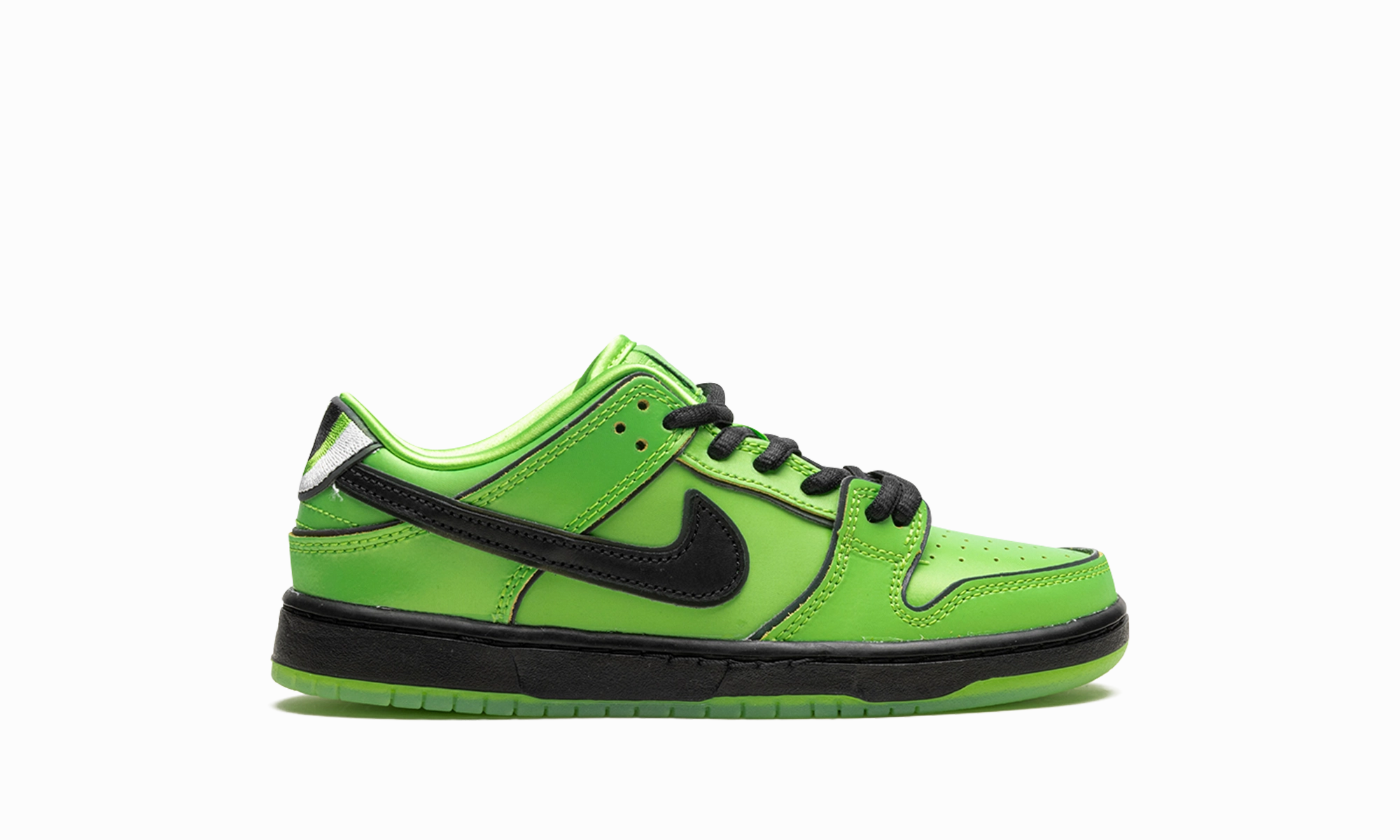 SB Dunk Low PS "Powerpuff Girls - Buttercup" nike preschool slip-on sneakers