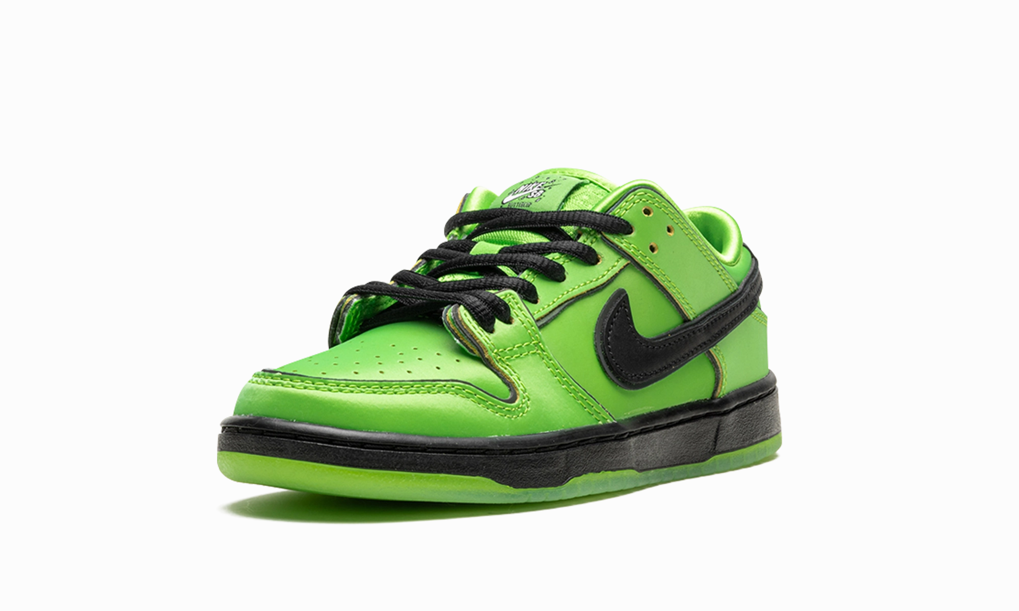 SB Dunk Low PS "Powerpuff Girls - Buttercup" nike preschool slip-on sneakers